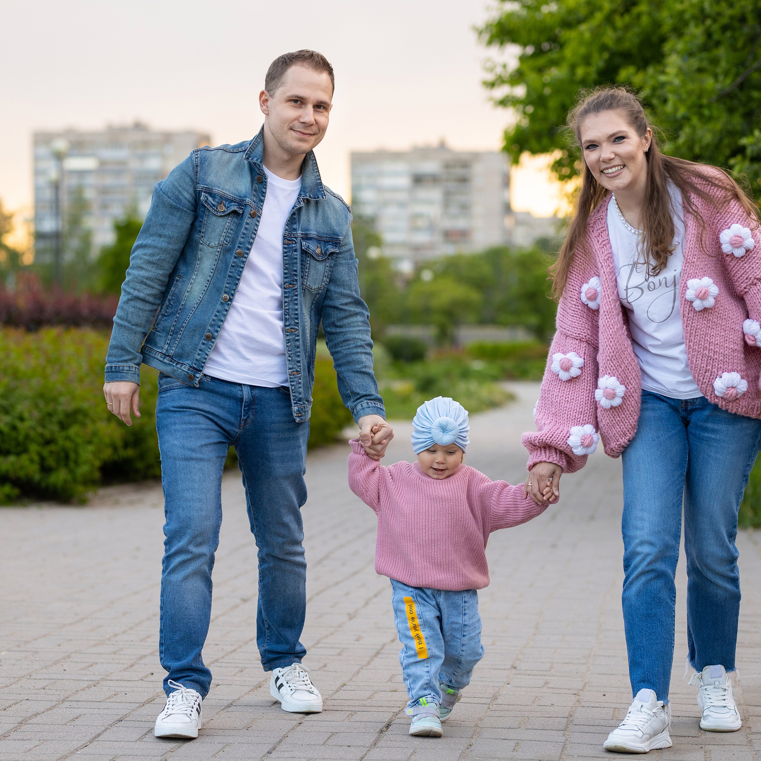 идеи для съёмки всей семьёй