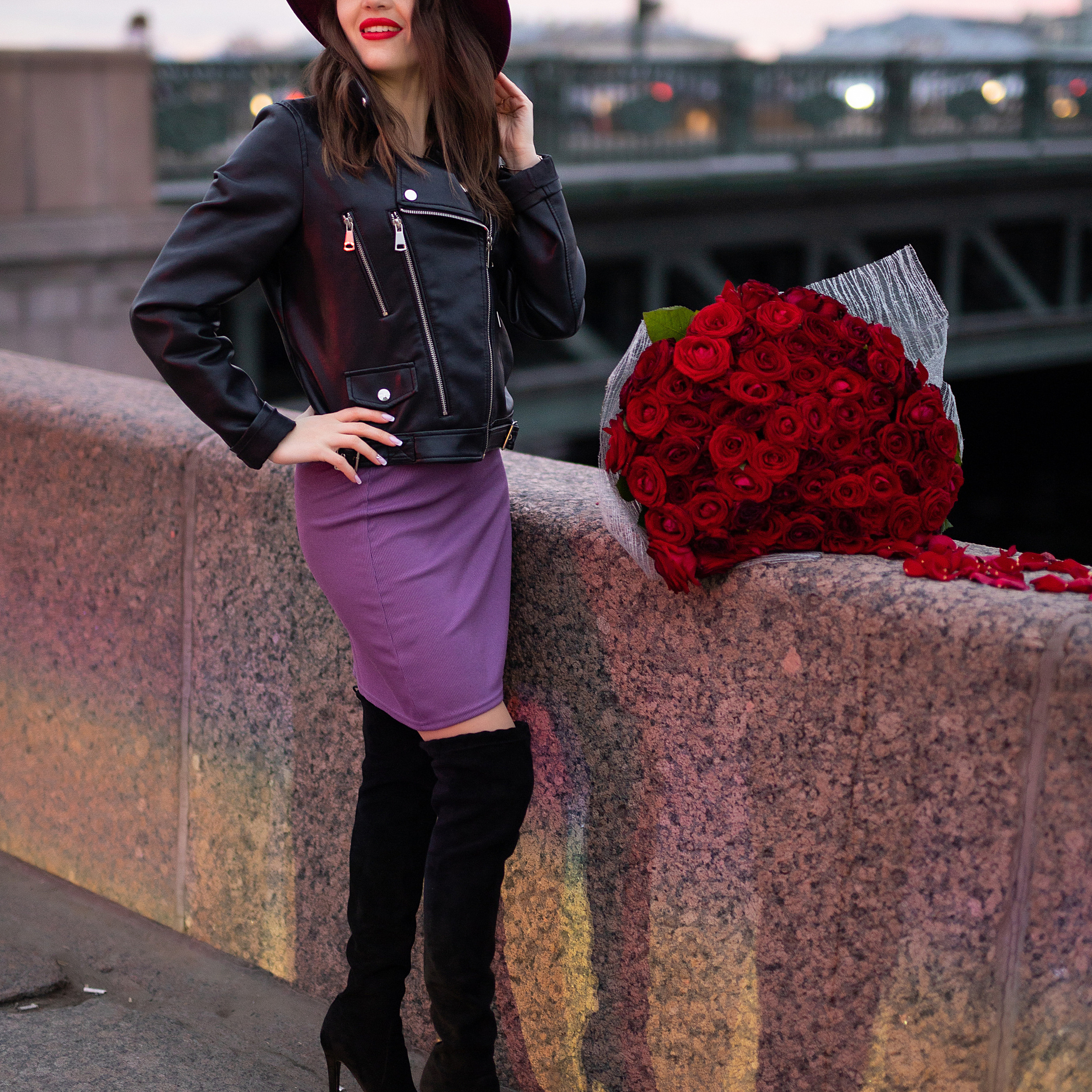 места для фотосессий в Питере на закате