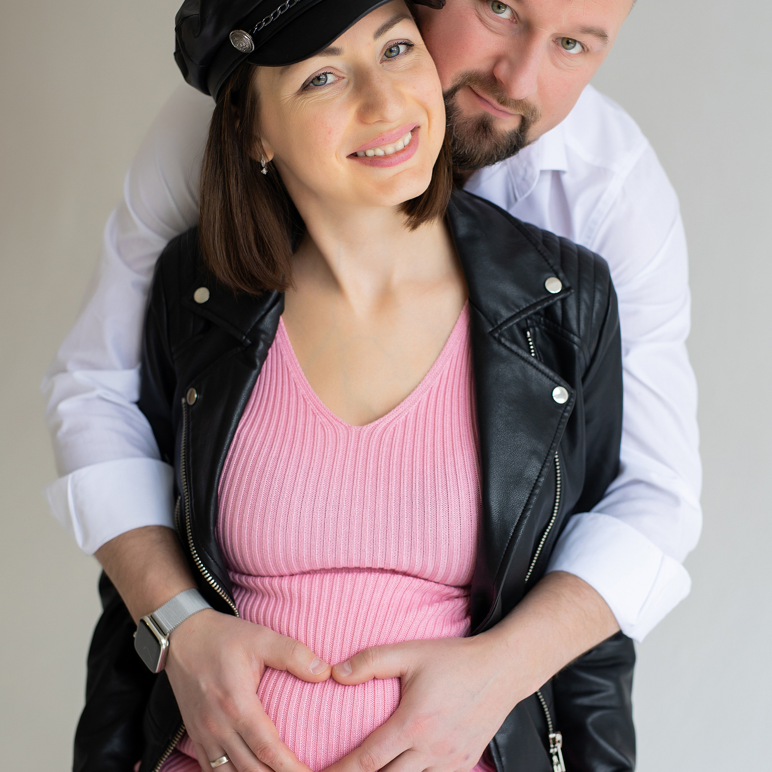 стильная фотосъёмка беременности