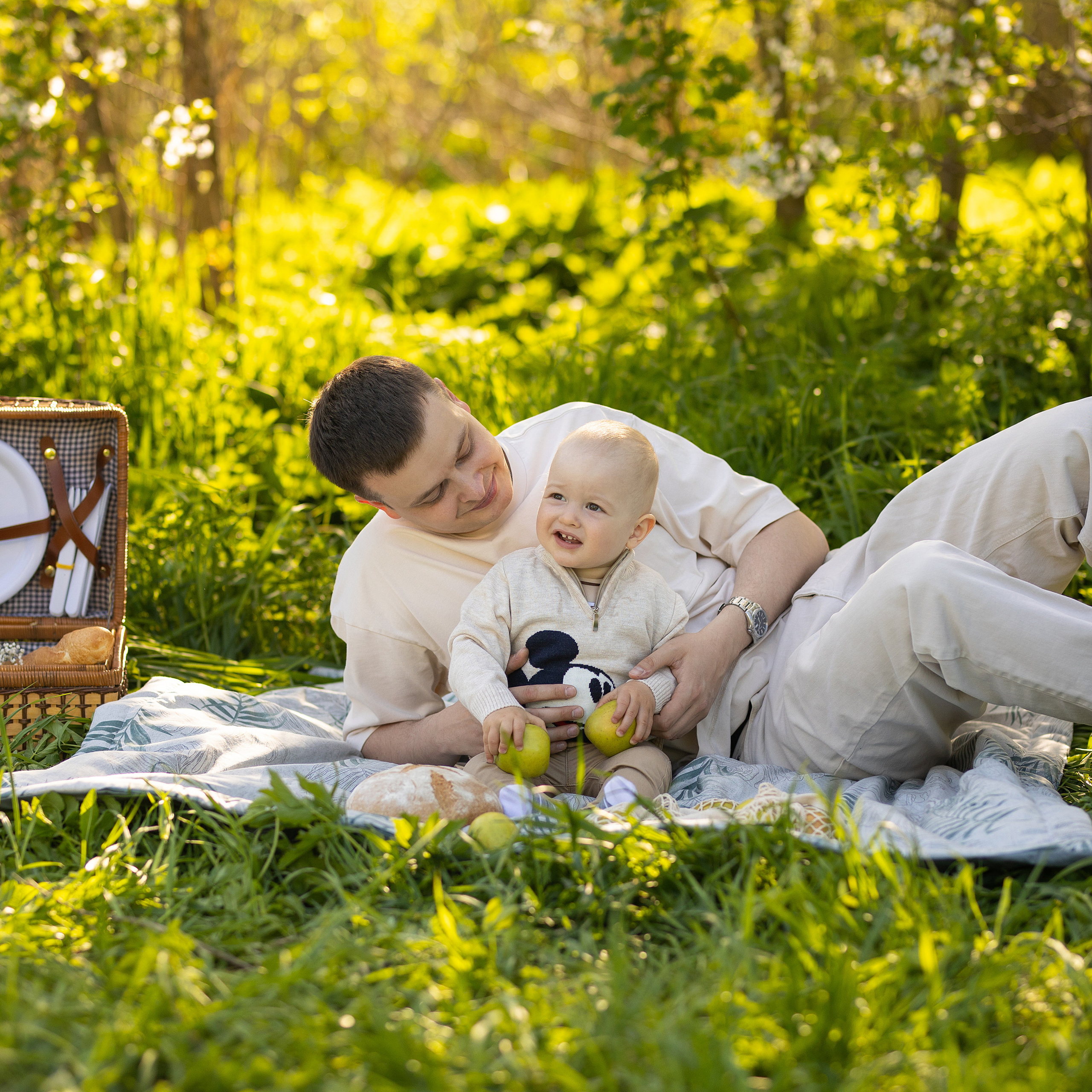 фотосессия на закате
