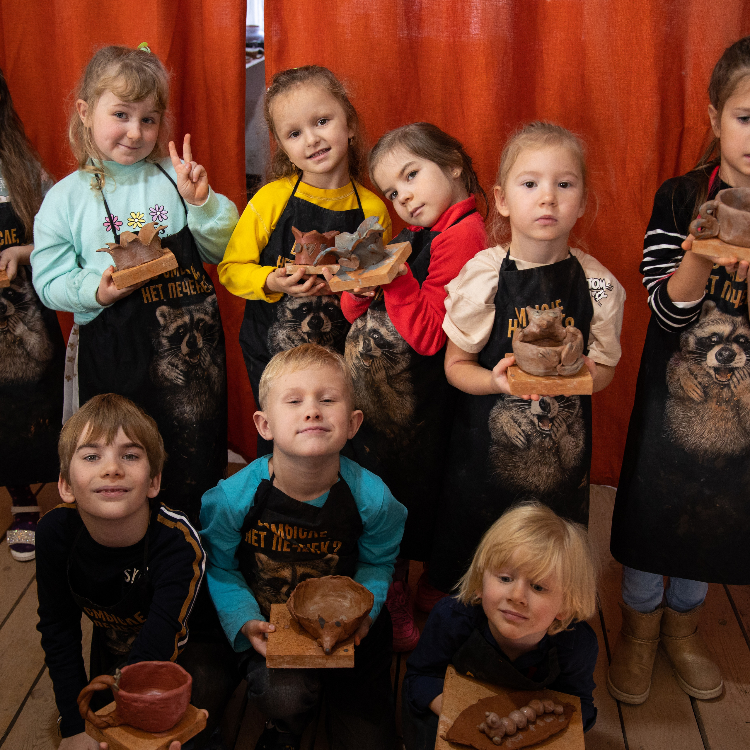 День рождения в студии керамики. Семейный и свадебный фотограф в Санкт-Петербурге Татьяна Швыкова