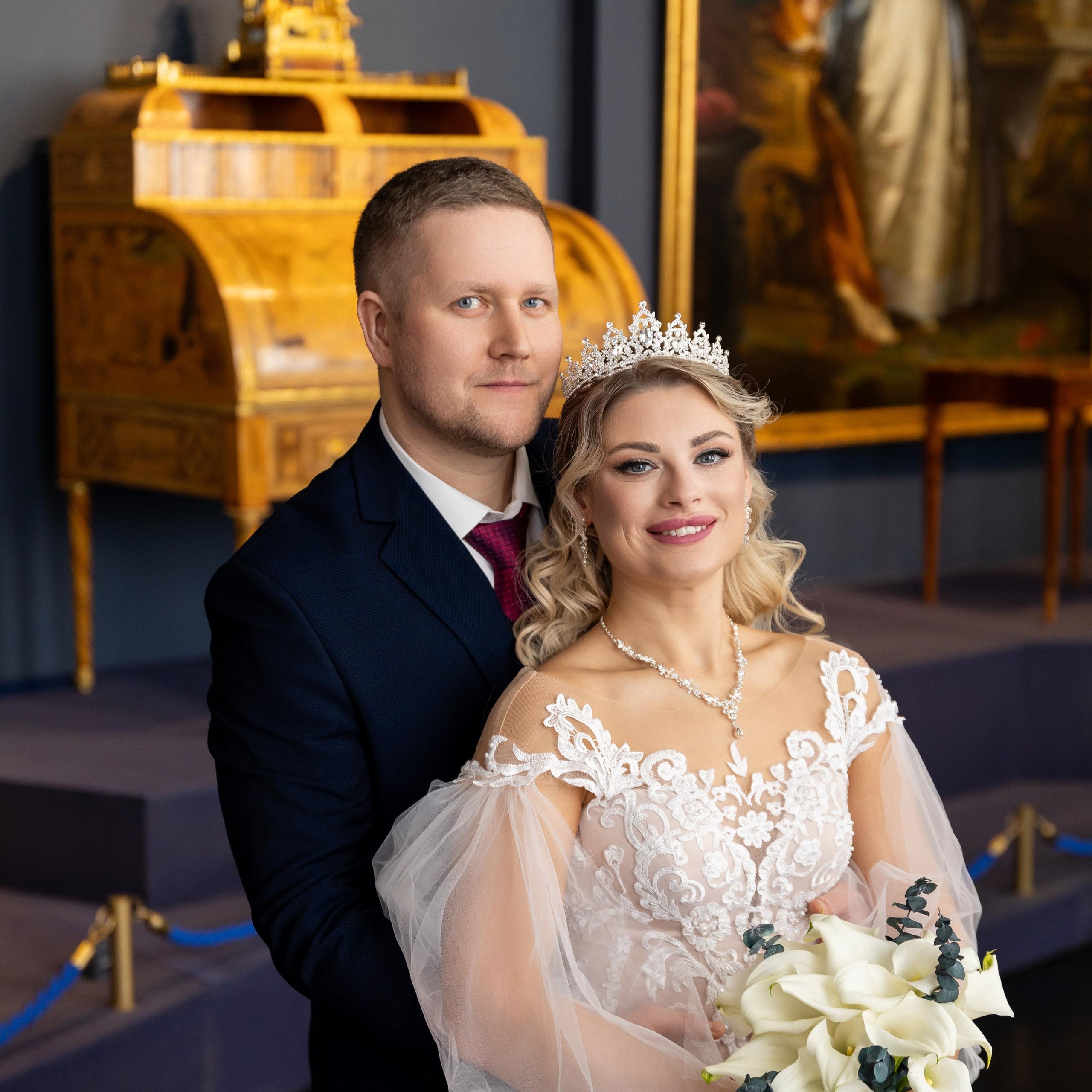 Свадебная фотосессия в Екатерининском дворце. Семейный и свадебный фотограф в Санкт-Петербурге Татьяна Швыкова