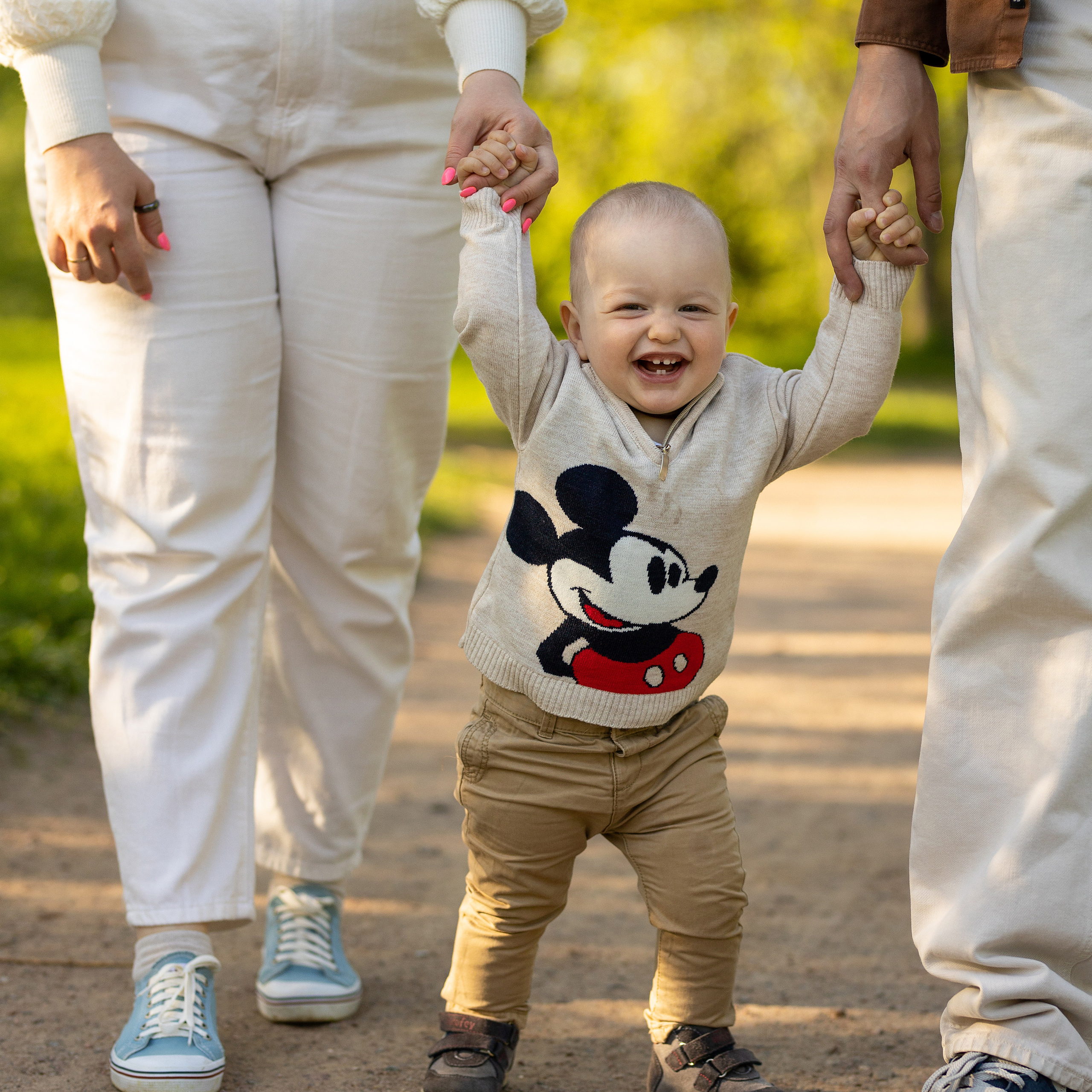 первые шаги малыша