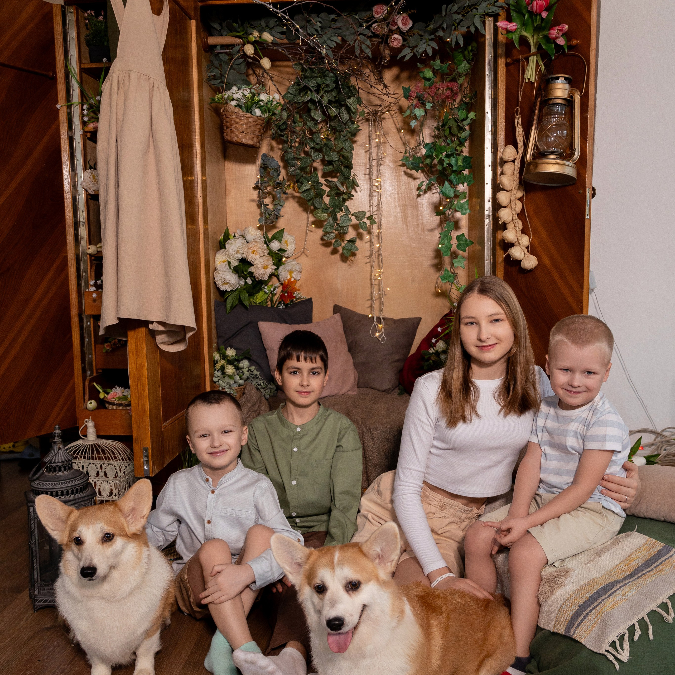 Фотосессия с корги. Семейный и свадебный фотограф в Санкт-Петербурге Татьяна Швыкова