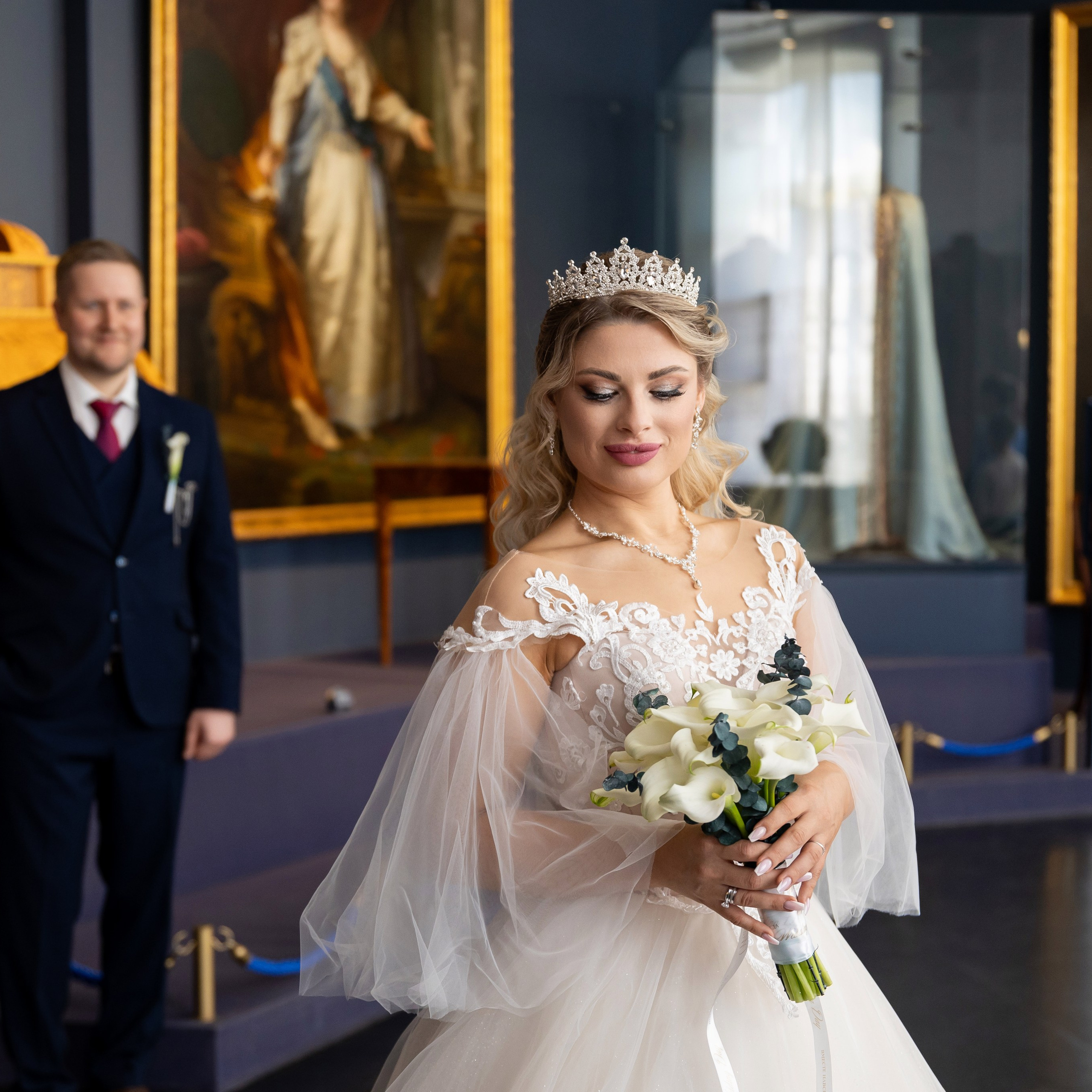 Свадебная фотосессия в Екатерининском дворце. Семейный и свадебный фотограф в Санкт-Петербурге Татьяна Швыкова
