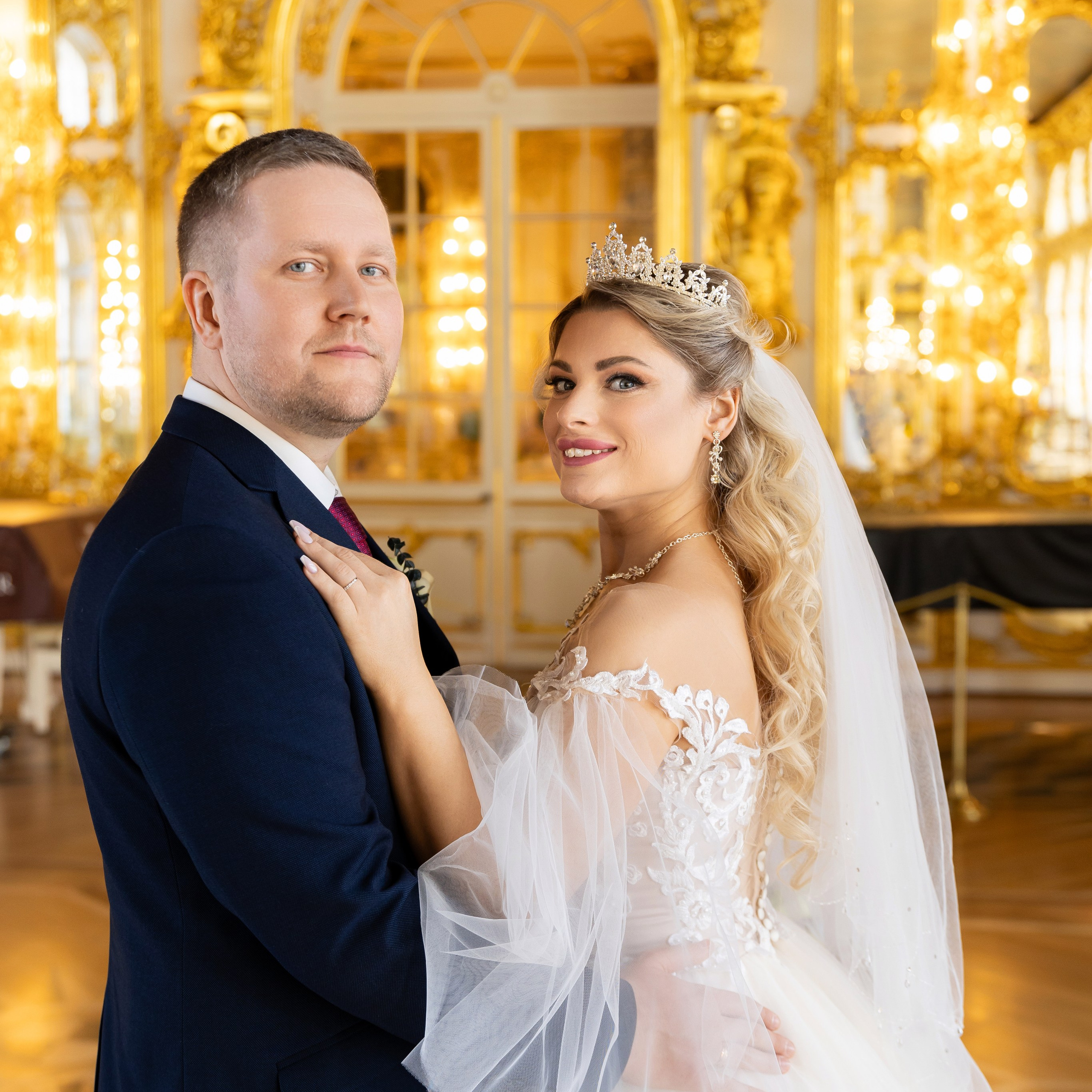 Свадебная фотосессия в Екатерининском дворце. Семейный и свадебный фотограф в Санкт-Петербурге Татьяна Швыкова