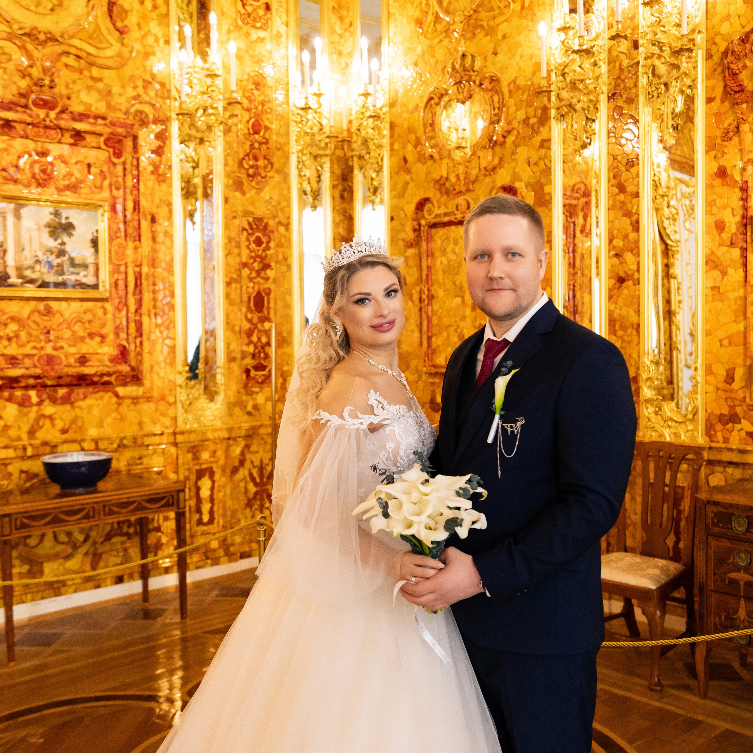 Свадебная фотосессия в Екатерининском дворце. Семейный и свадебный фотограф в Санкт-Петербурге Татьяна Швыкова