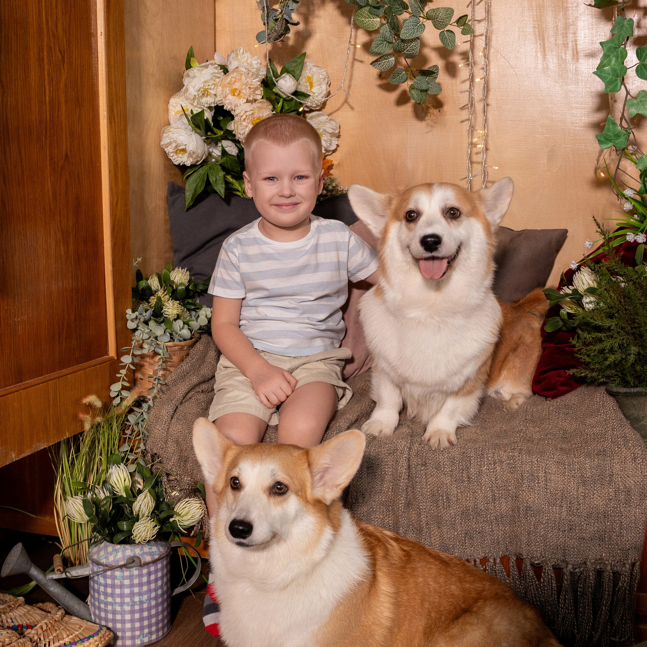 Фотосессия с корги. Семейный и свадебный фотограф в Санкт-Петербурге Татьяна Швыкова