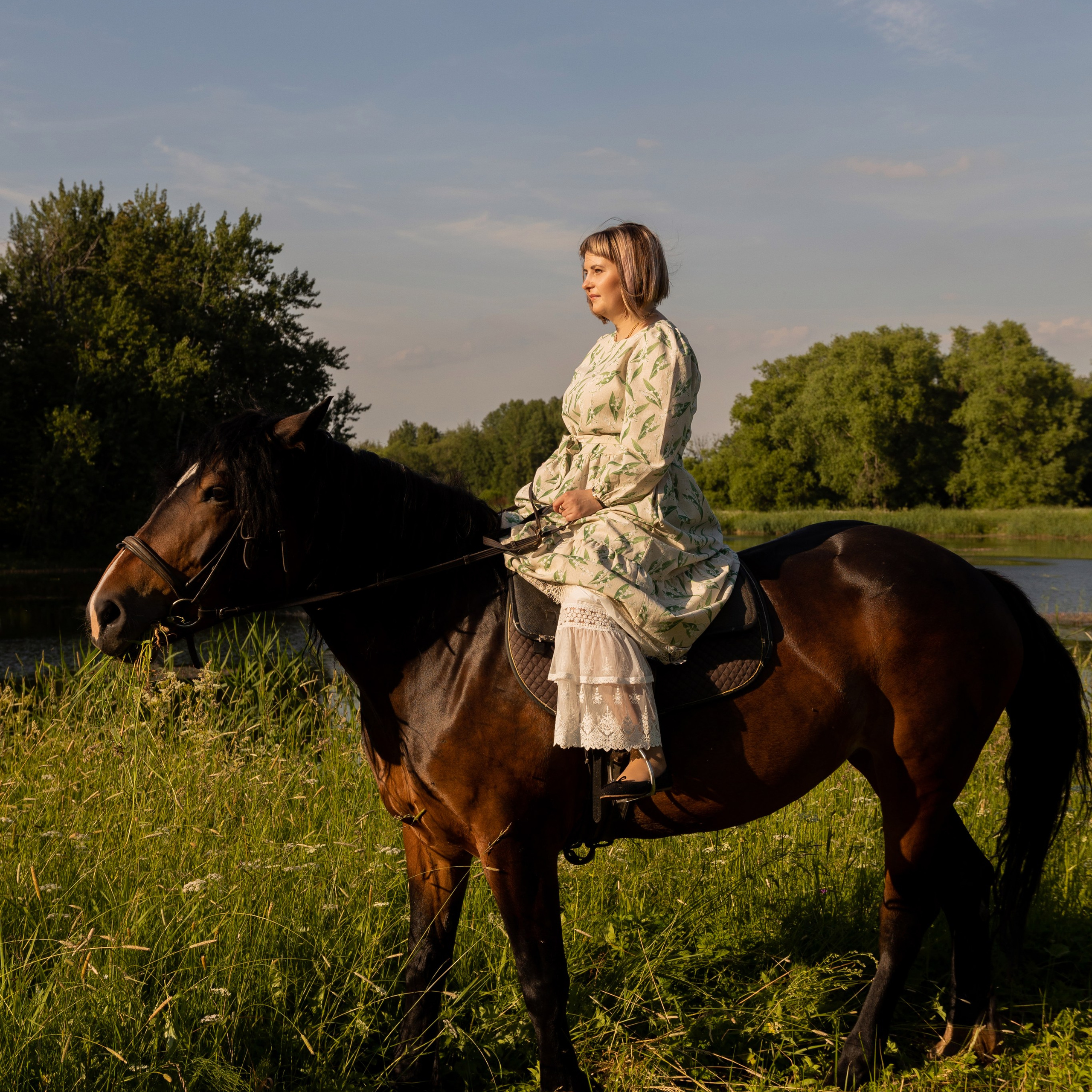 Фотопрогулка на лошадях. Семейный и свадебный фотограф в Санкт-Петербурге Татьяна Швыкова