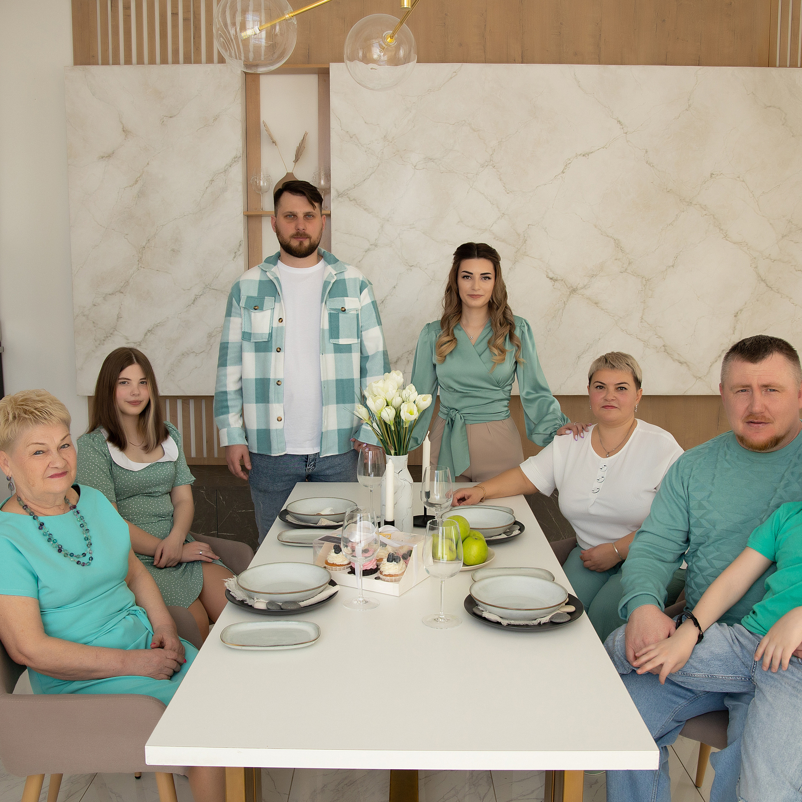 Фотосессия для большой семьи. Семейный и свадебный фотограф в Санкт-Петербурге Татьяна Швыкова