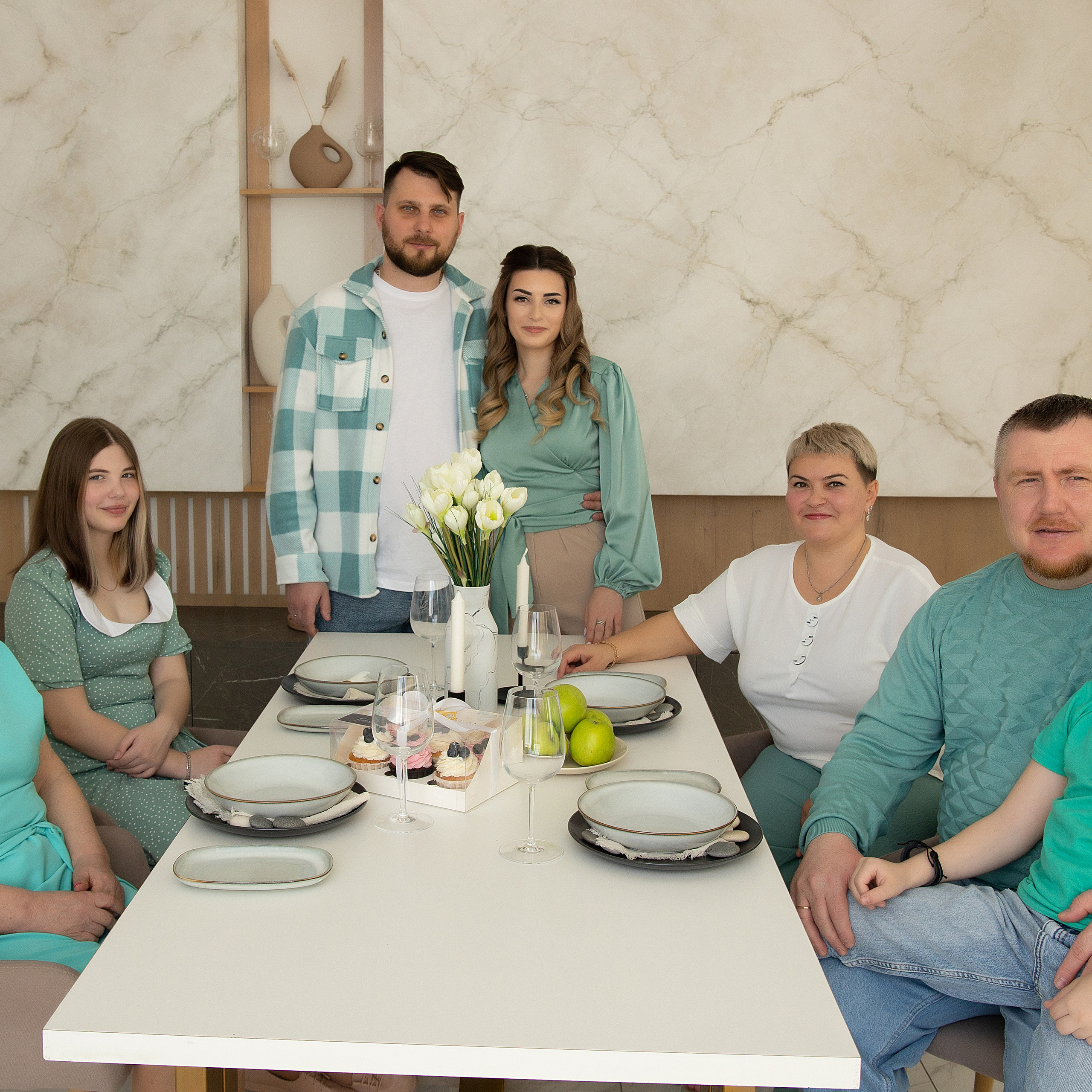 Фотосессия для большой семьи. Семейный и свадебный фотограф в Санкт-Петербурге Татьяна Швыкова