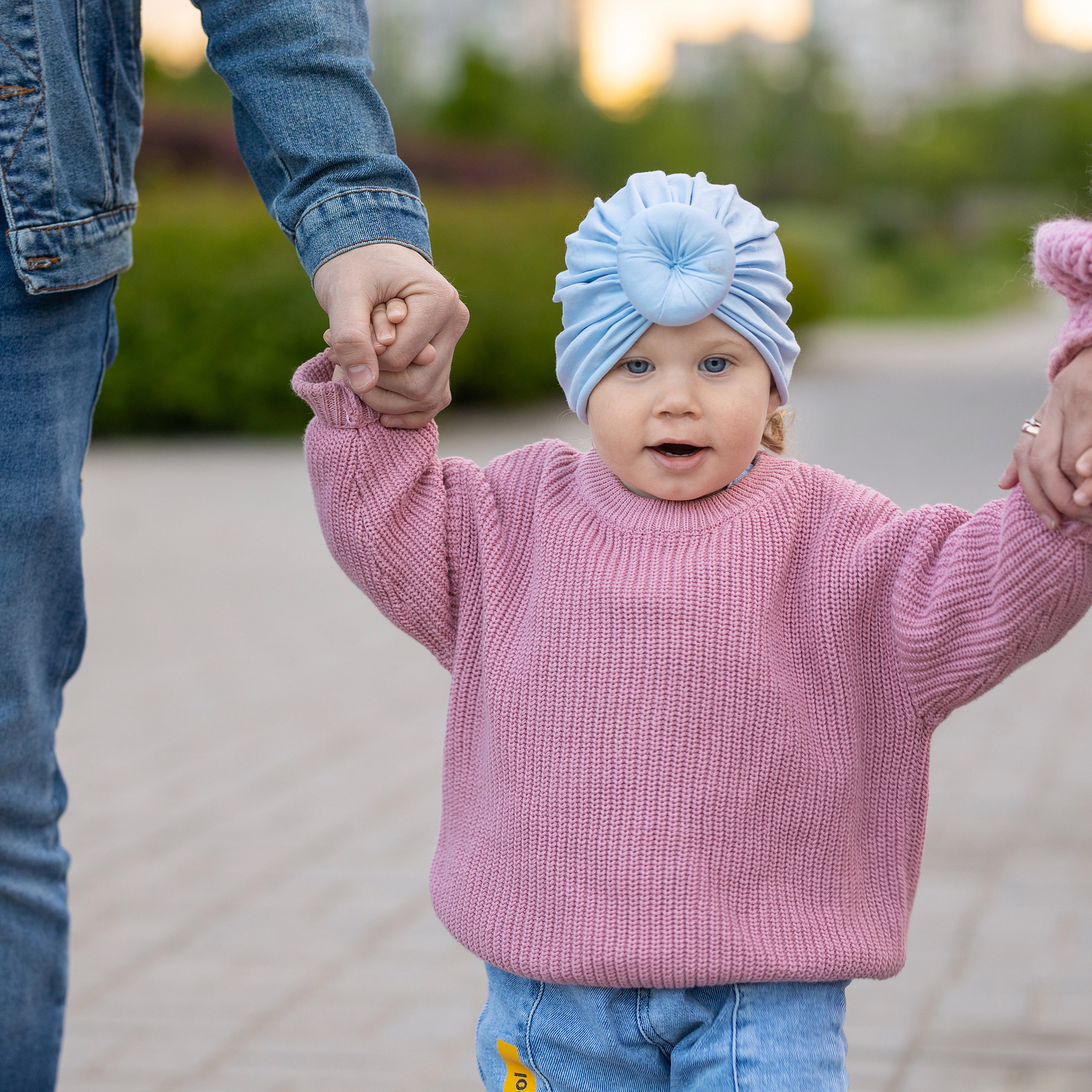 первые шаги ребёнка