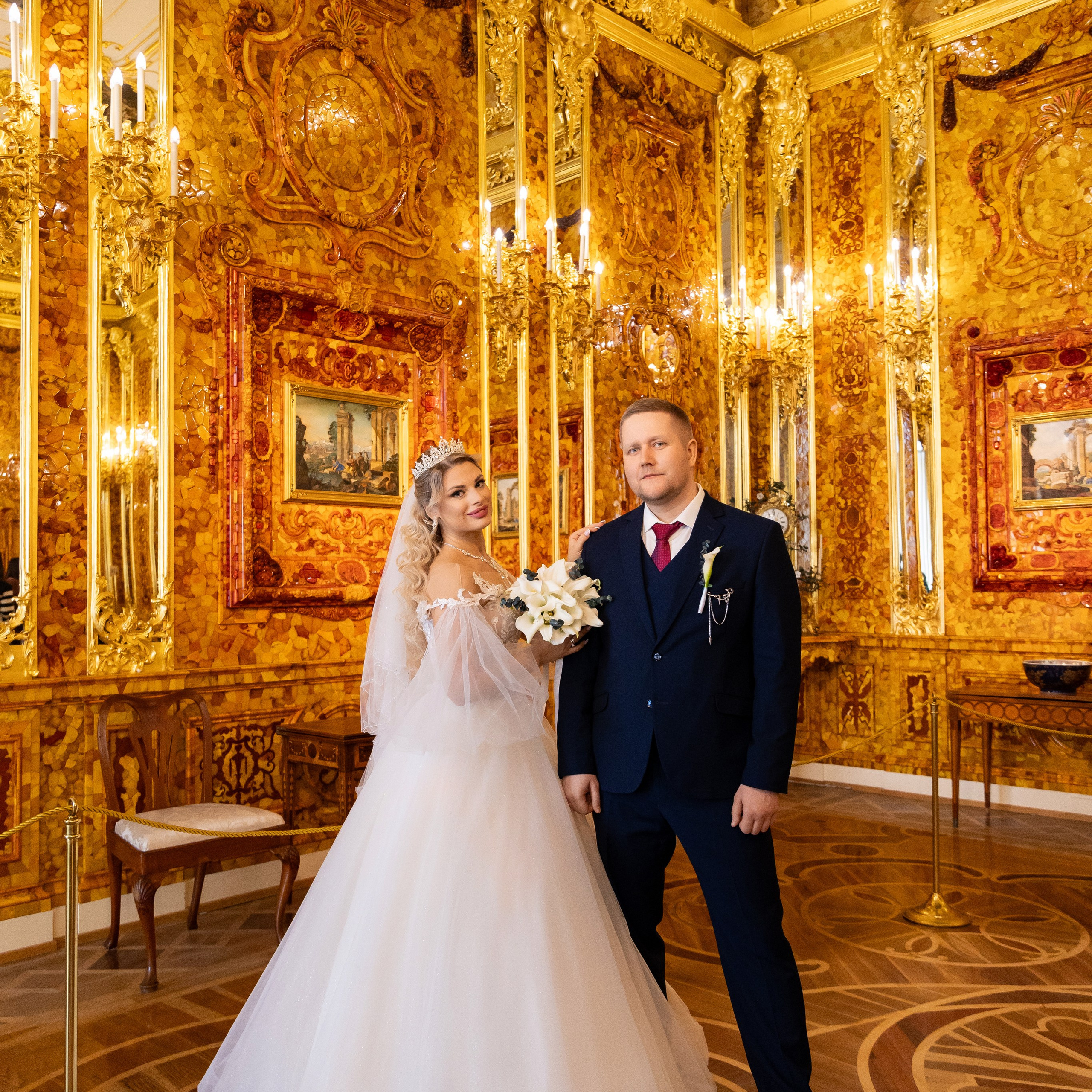 Свадебная фотосессия в Екатерининском дворце. Семейный и свадебный фотограф в Санкт-Петербурге Татьяна Швыкова
