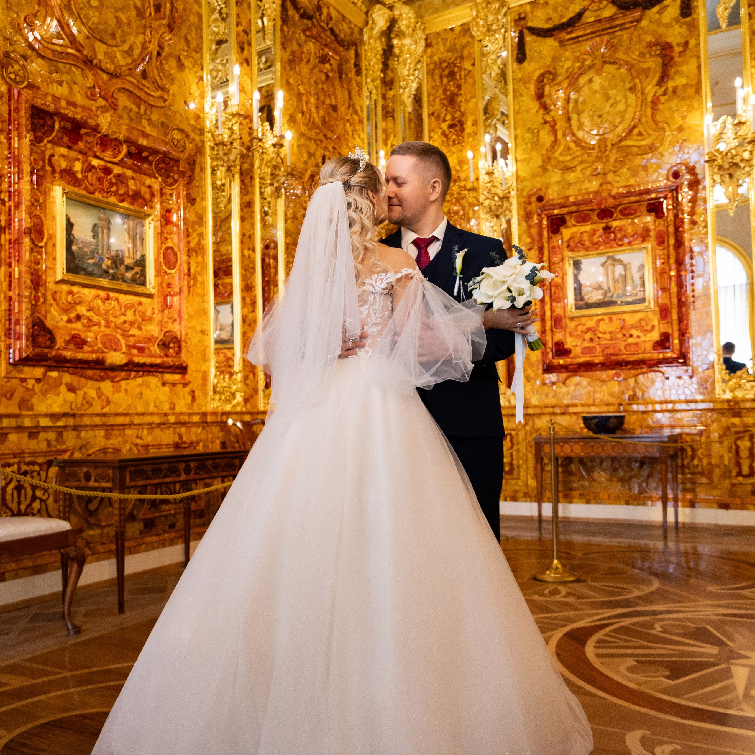 Свадебная фотосессия в Екатерининском дворце. Семейный и свадебный фотограф в Санкт-Петербурге Татьяна Швыкова