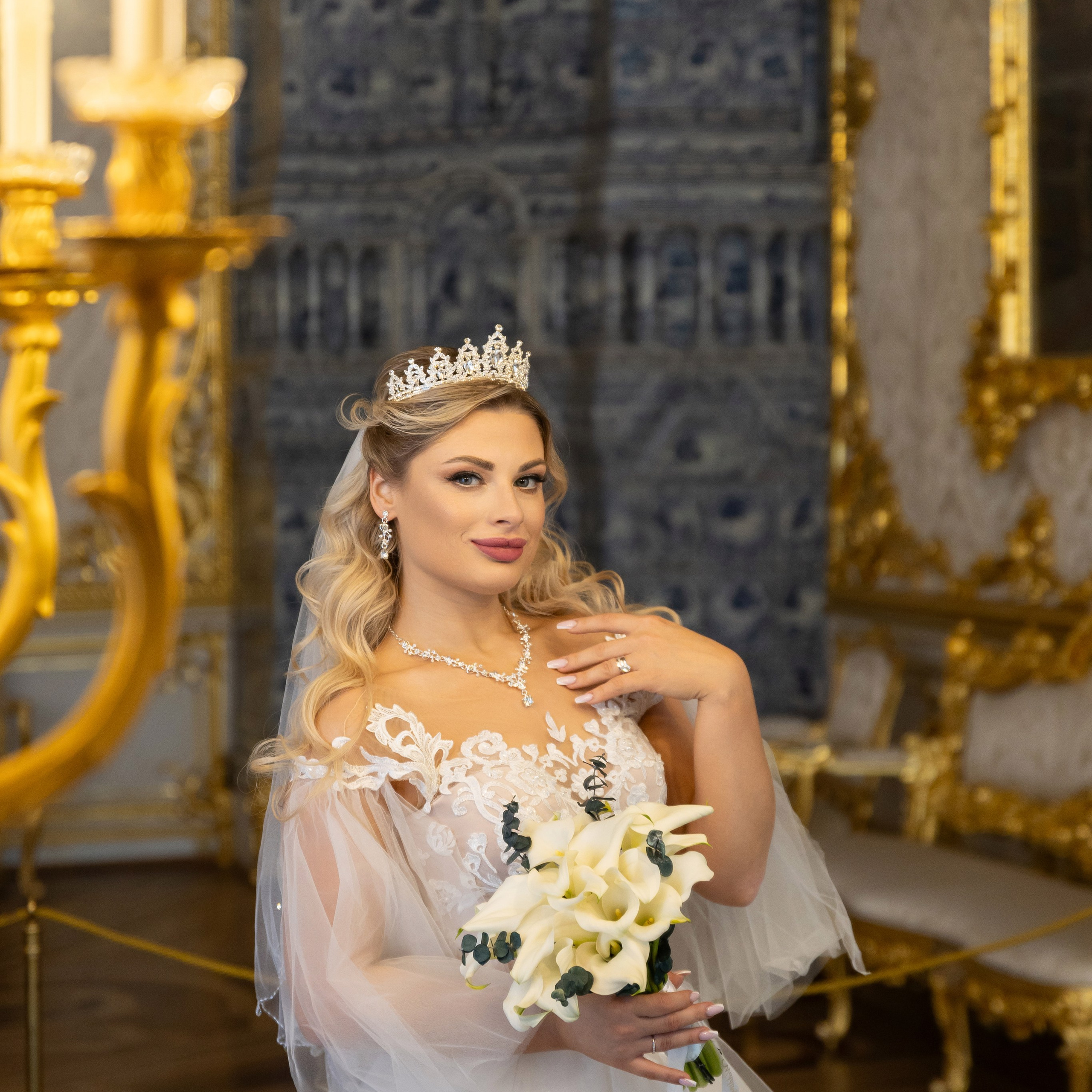 Свадебная фотосессия в Екатерининском дворце. Семейный и свадебный фотограф в Санкт-Петербурге Татьяна Швыкова