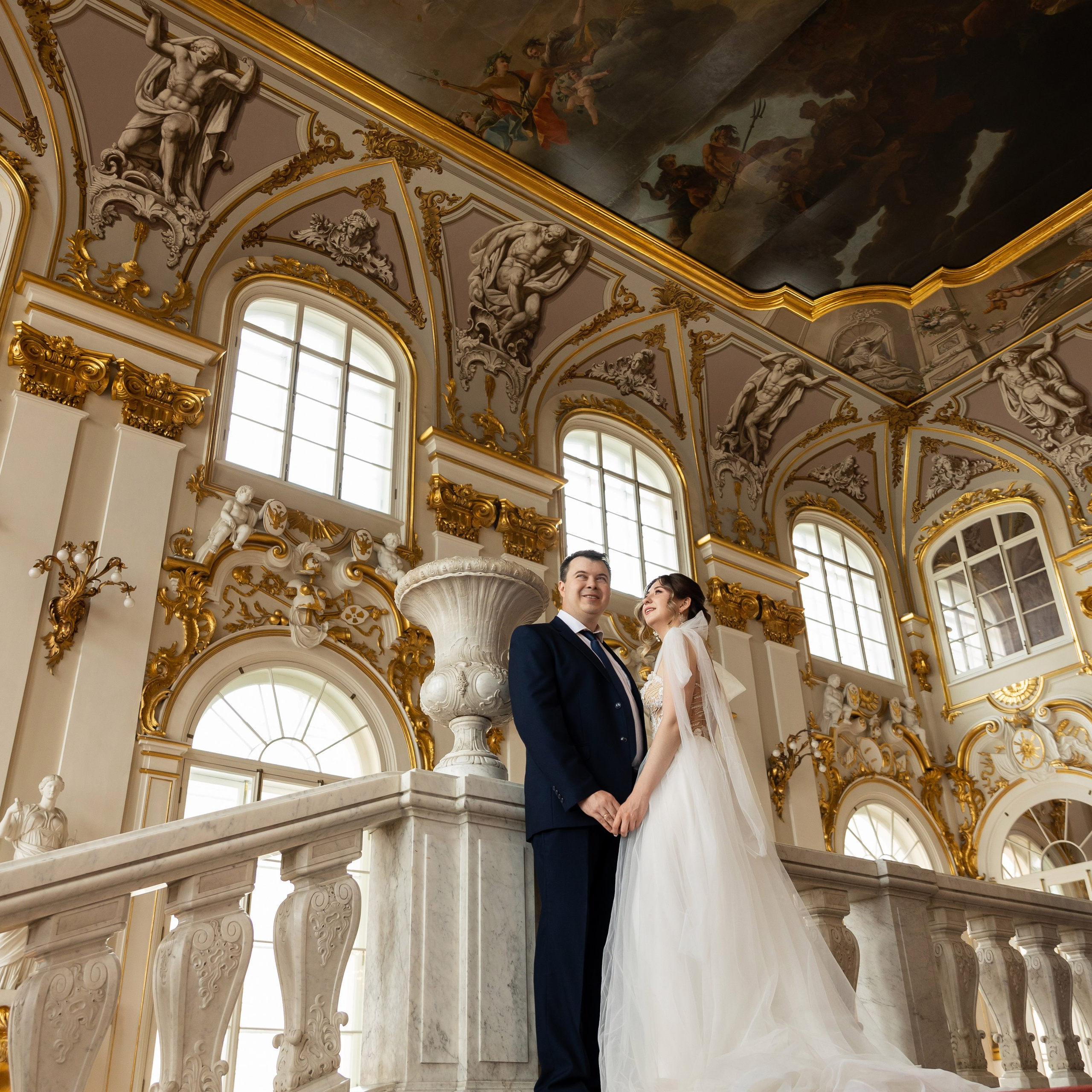 Свадебная фотосессия в Эрмитаже