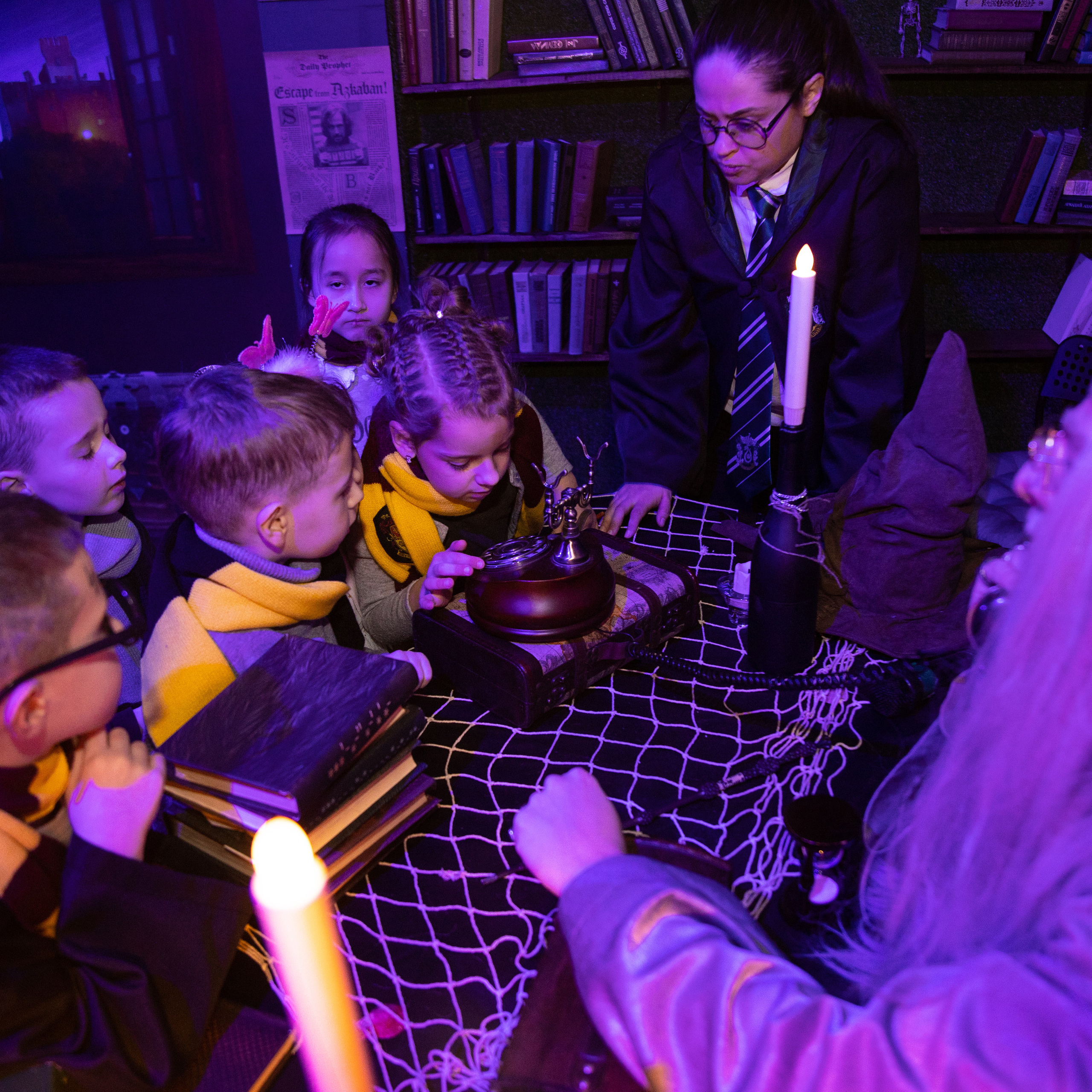 День рождения в стиле Гарри Поттер. Семейный и свадебный фотограф в Санкт-Петербурге Татьяна Швыкова