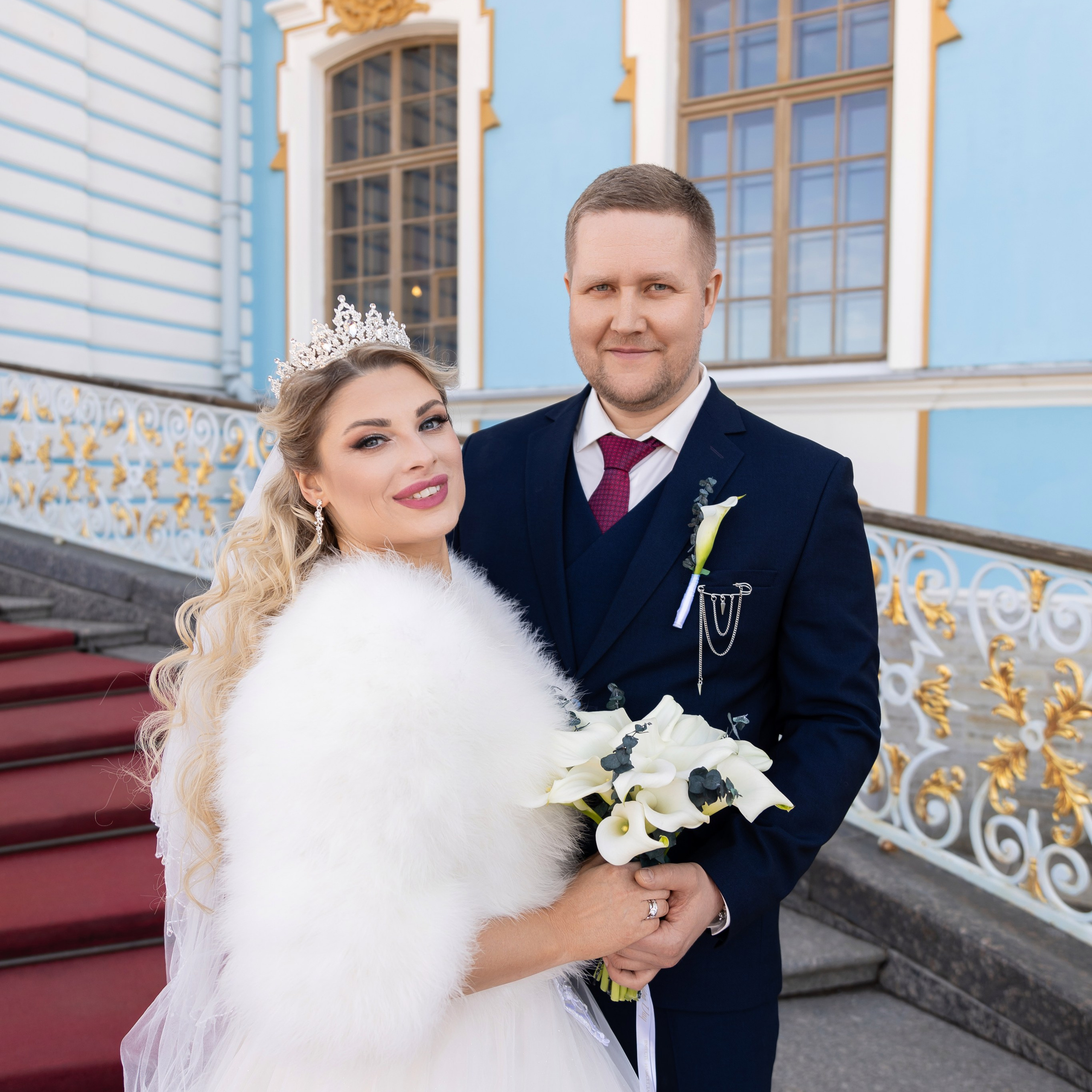 Свадебная фотосессия в Екатерининском дворце. Семейный и свадебный фотограф в Санкт-Петербурге Татьяна Швыкова