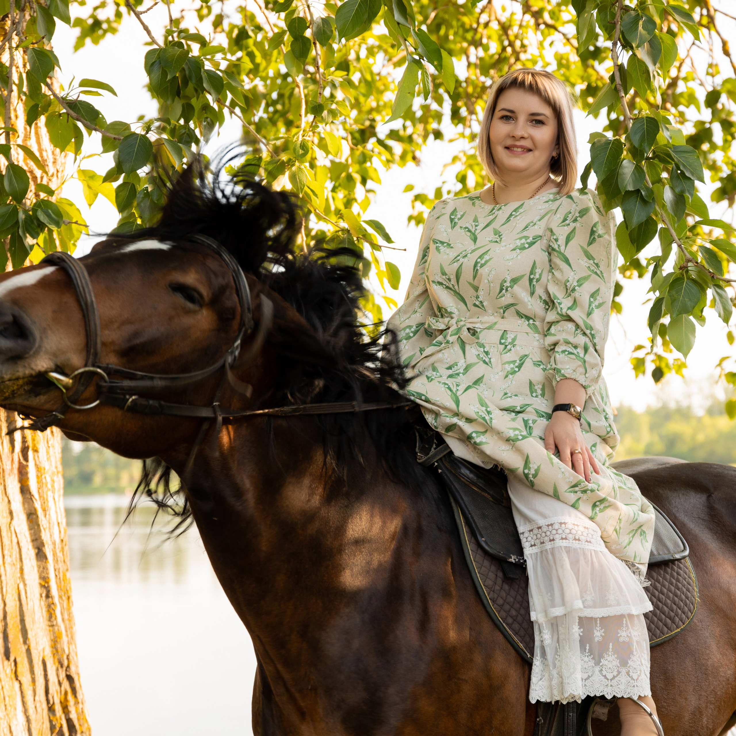 Фотопрогулка на лошадях. Семейный и свадебный фотограф в Санкт-Петербурге Татьяна Швыкова