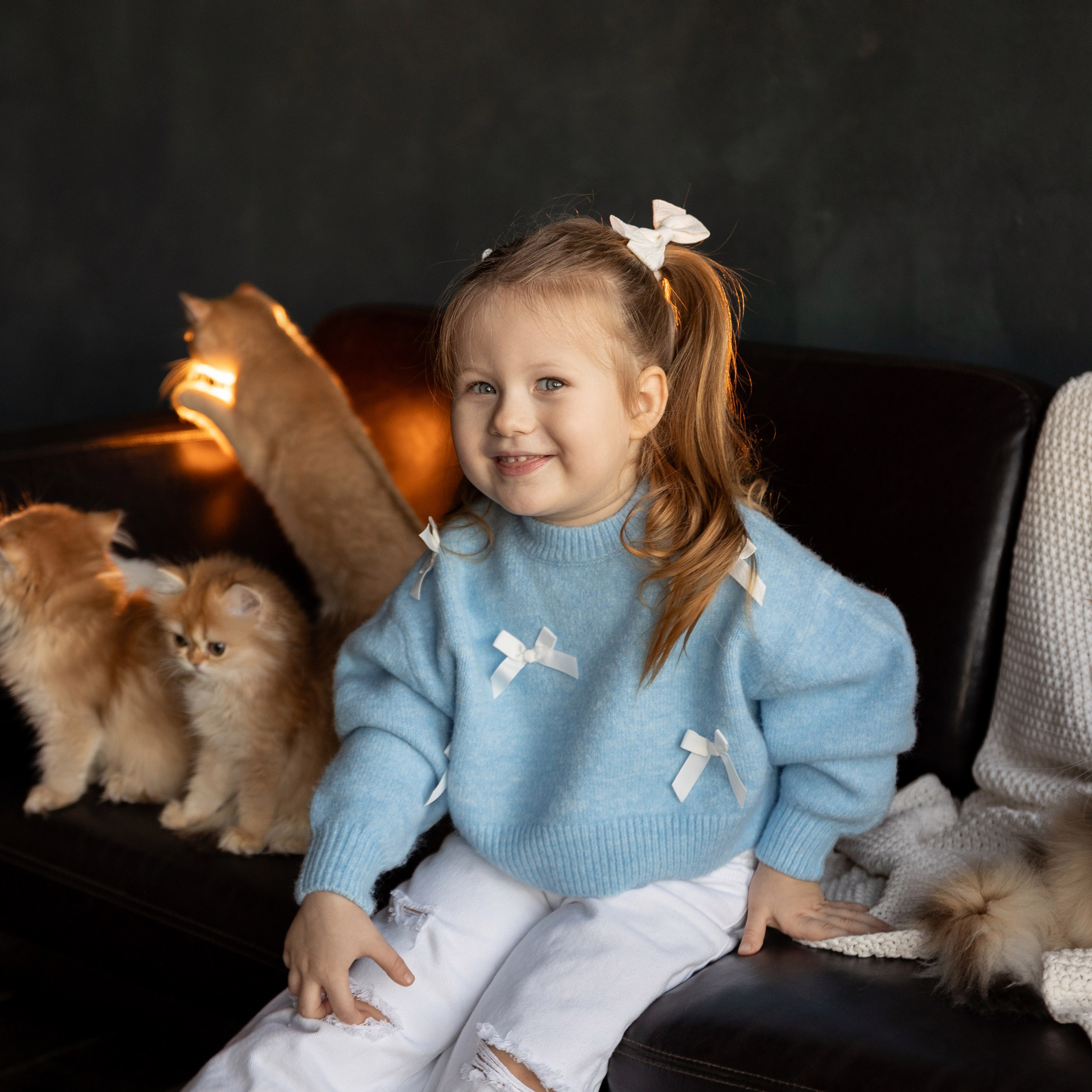 Фотосессия с котятами