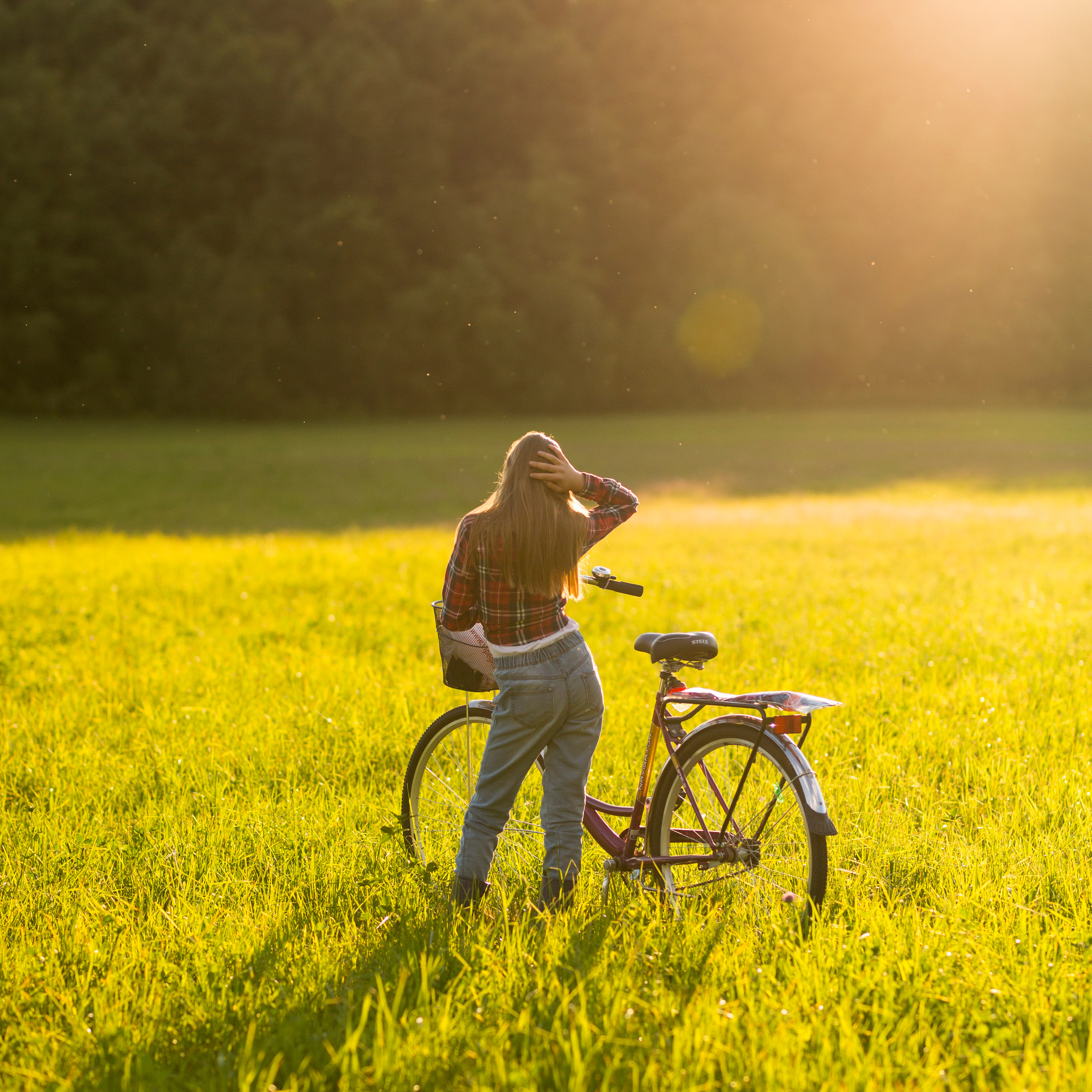 Фотосессия в поле