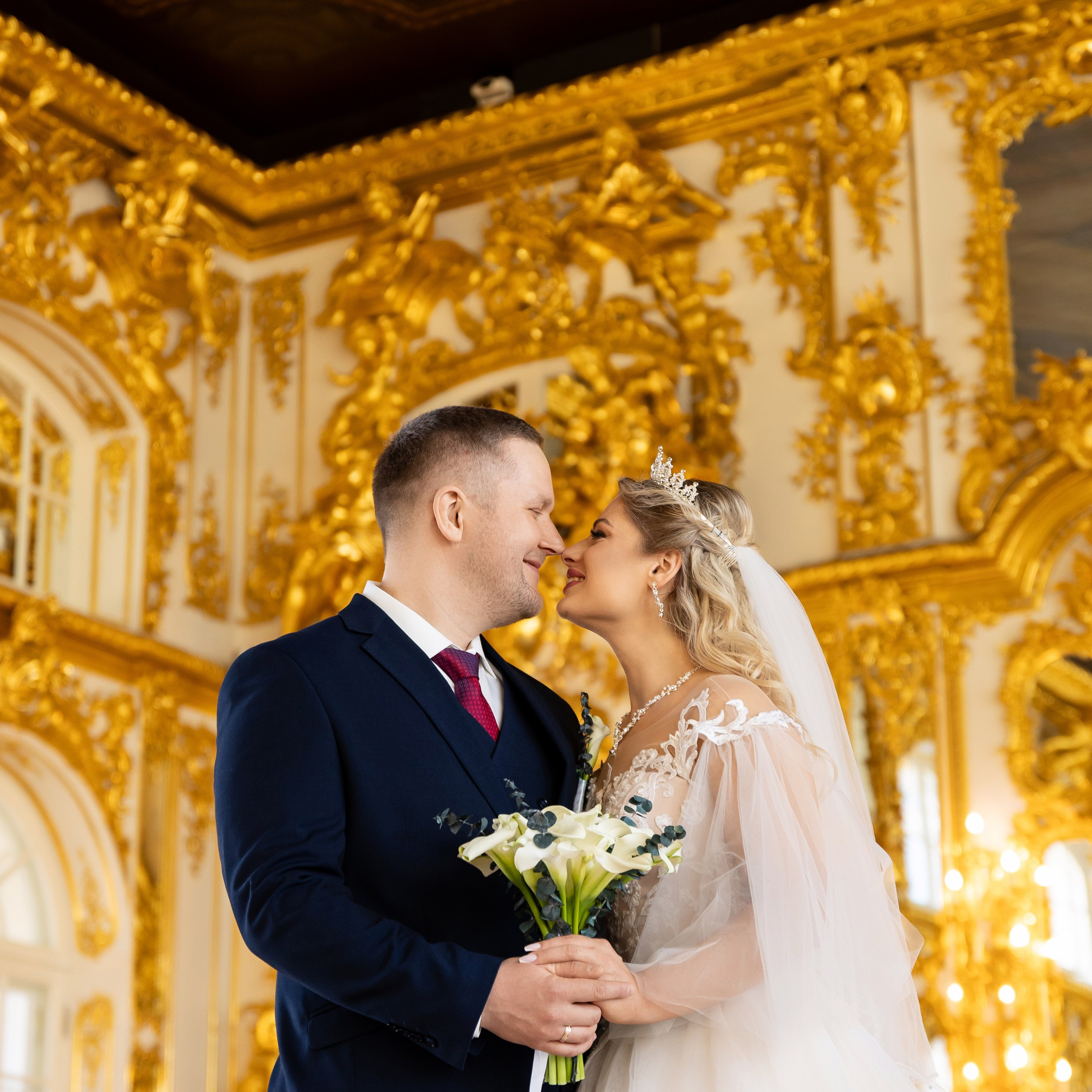 Свадебная фотосессия в Екатерининском дворце. Семейный и свадебный фотограф в Санкт-Петербурге Татьяна Швыкова