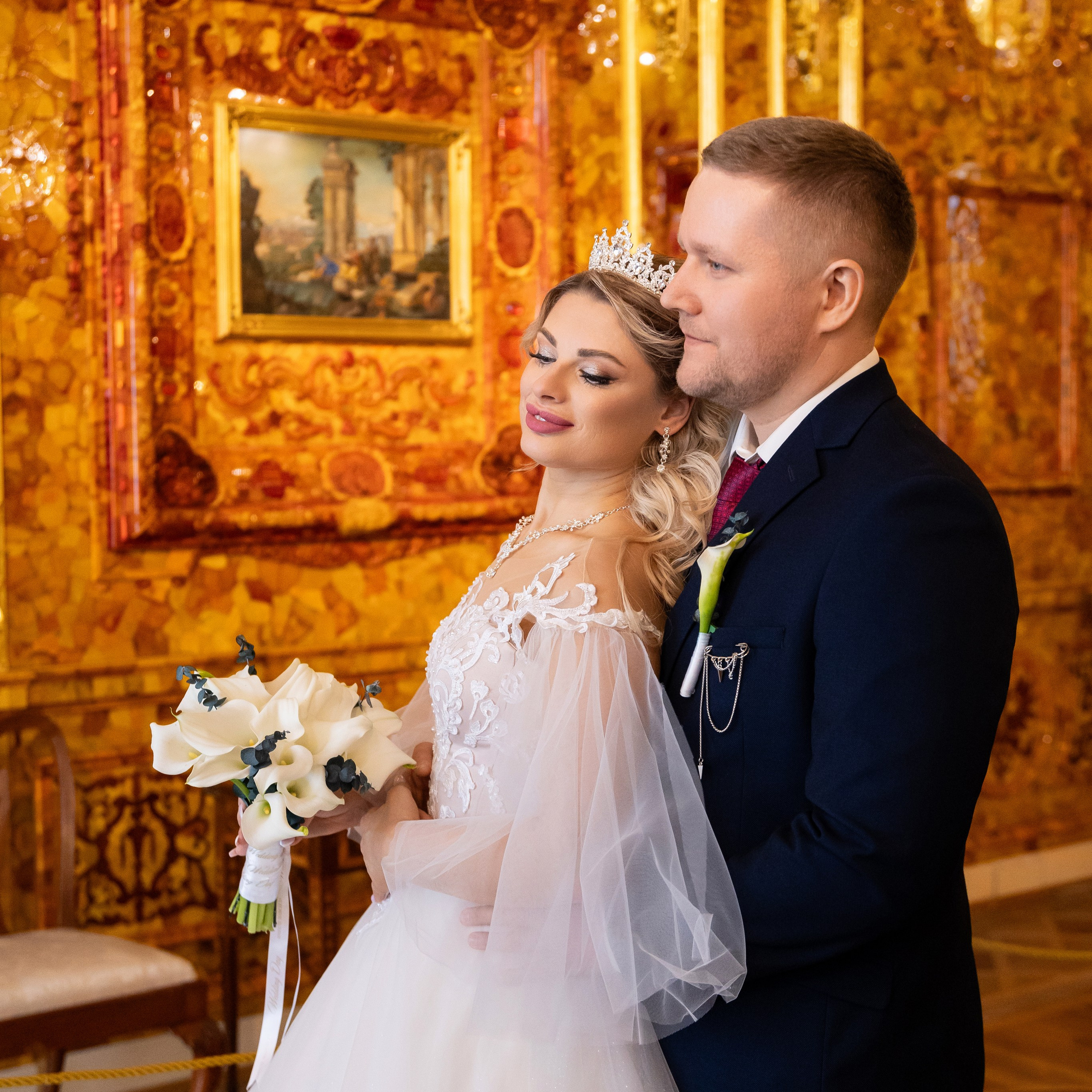 Свадебная фотосессия в Екатерининском дворце. Семейный и свадебный фотограф в Санкт-Петербурге Татьяна Швыкова