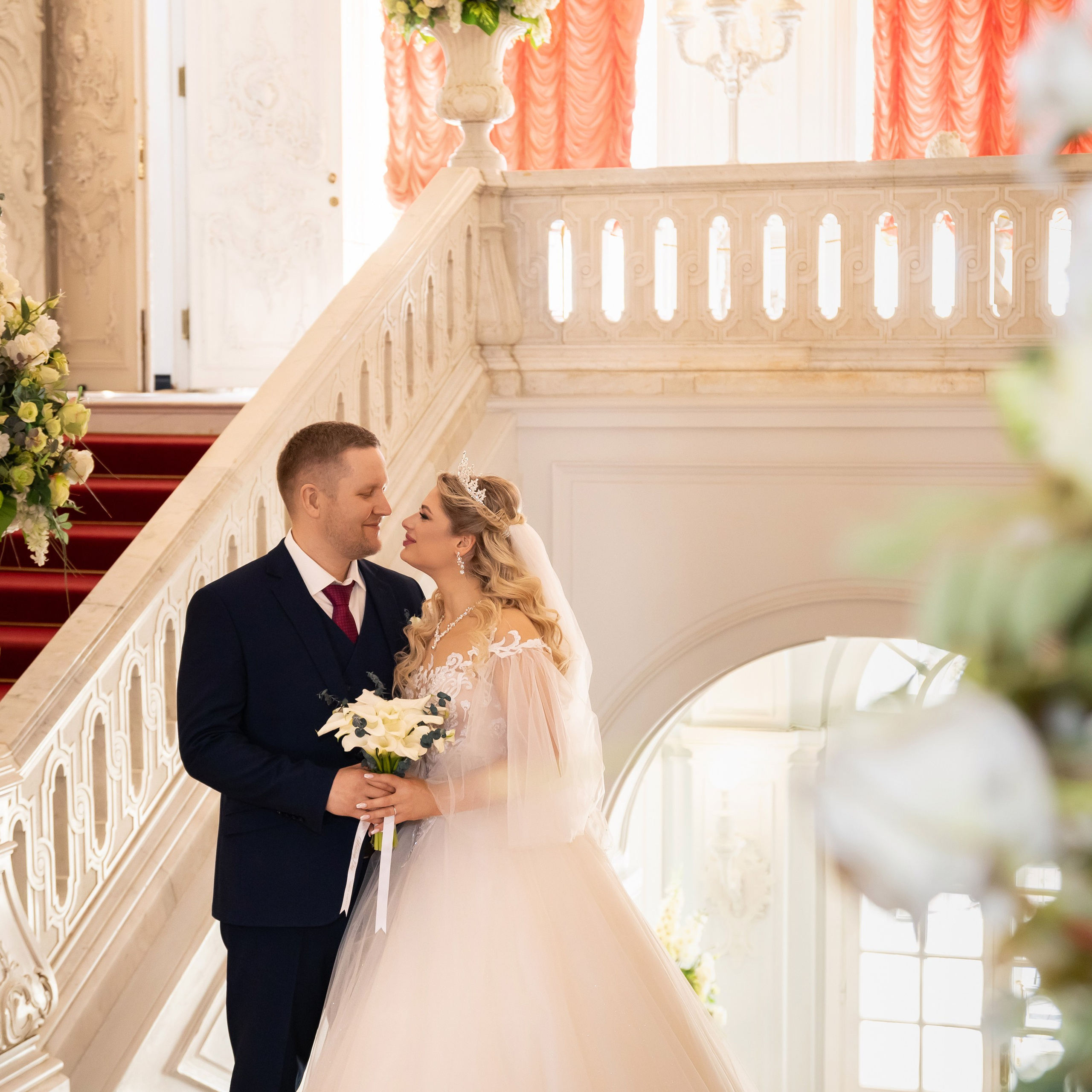 Свадебная фотосессия в Екатерининском дворце. Семейный и свадебный фотограф в Санкт-Петербурге Татьяна Швыкова