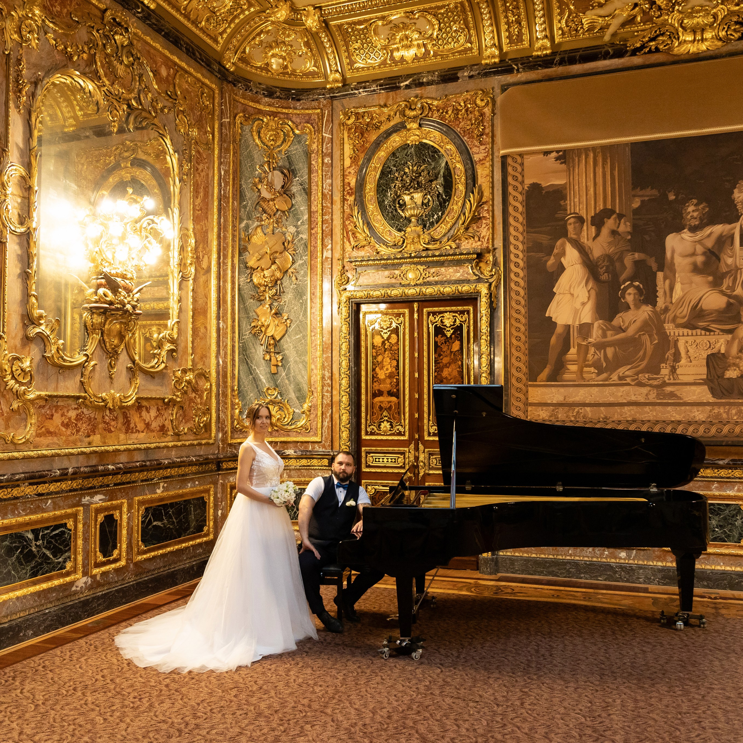 Свадебная фотосессия в Особняке Половцова