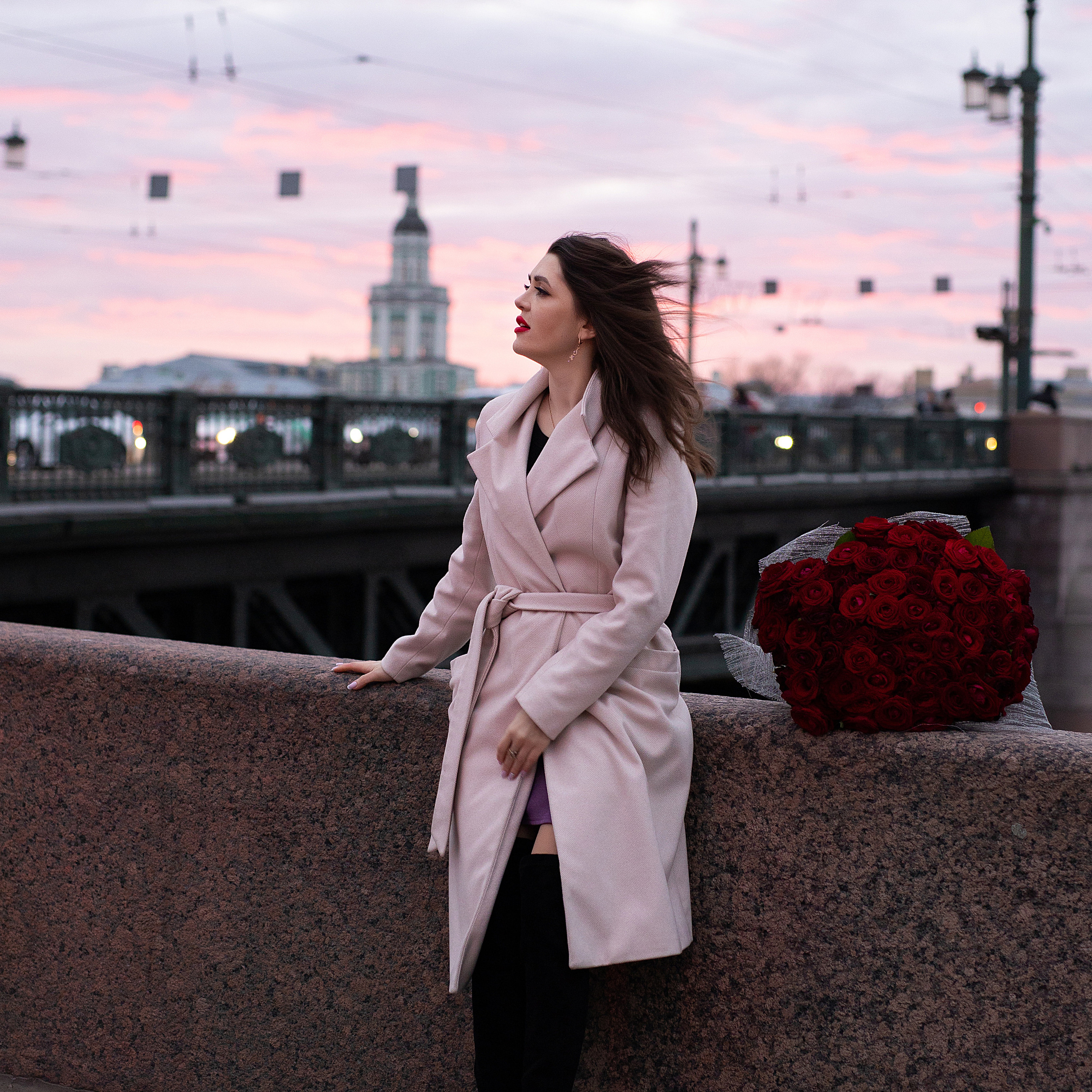 Фотопрогулка на закате. Семейный и свадебный фотограф в Санкт-Петербурге Татьяна Швыкова