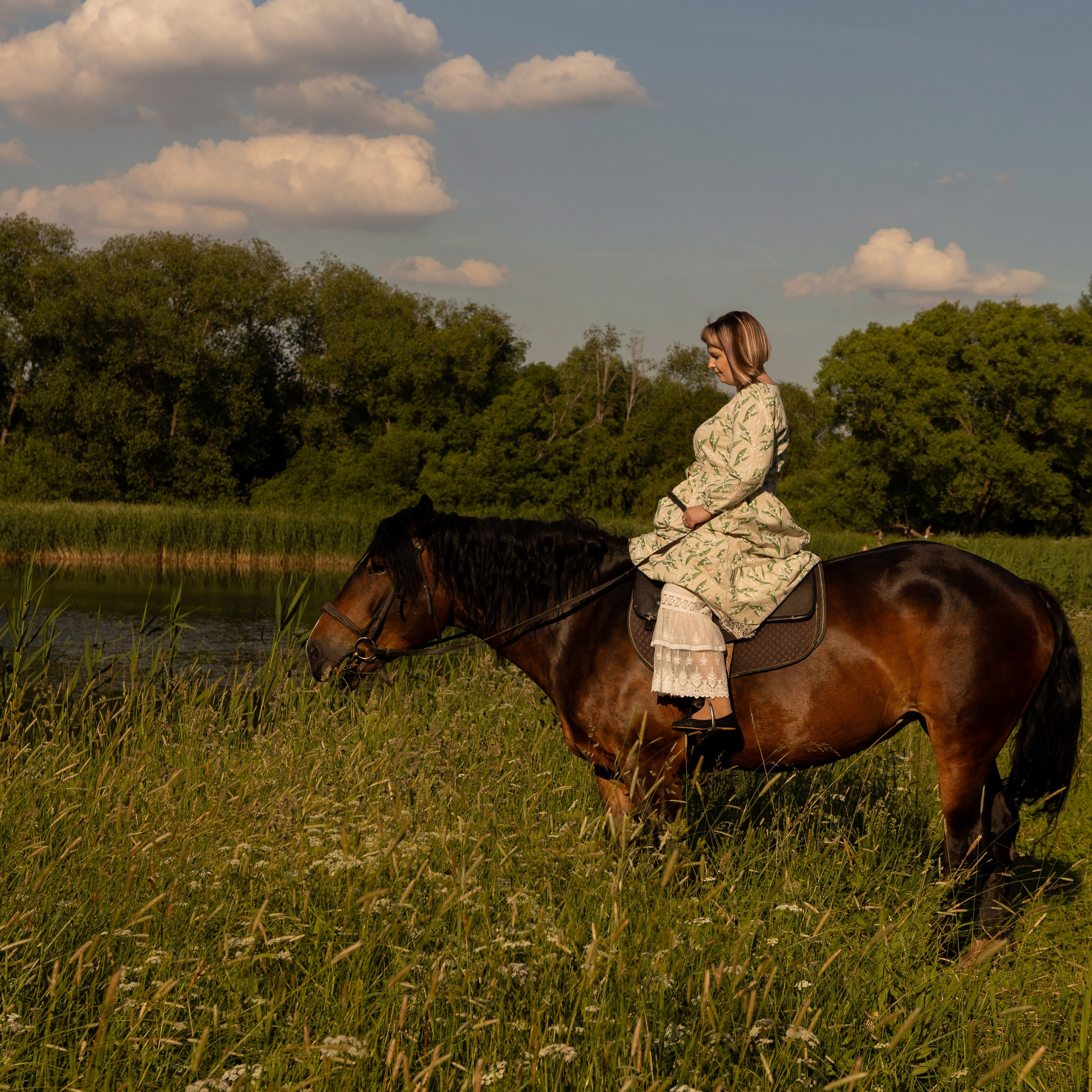 Фотопрогулка на лошадях. Семейный и свадебный фотограф в Санкт-Петербурге Татьяна Швыкова