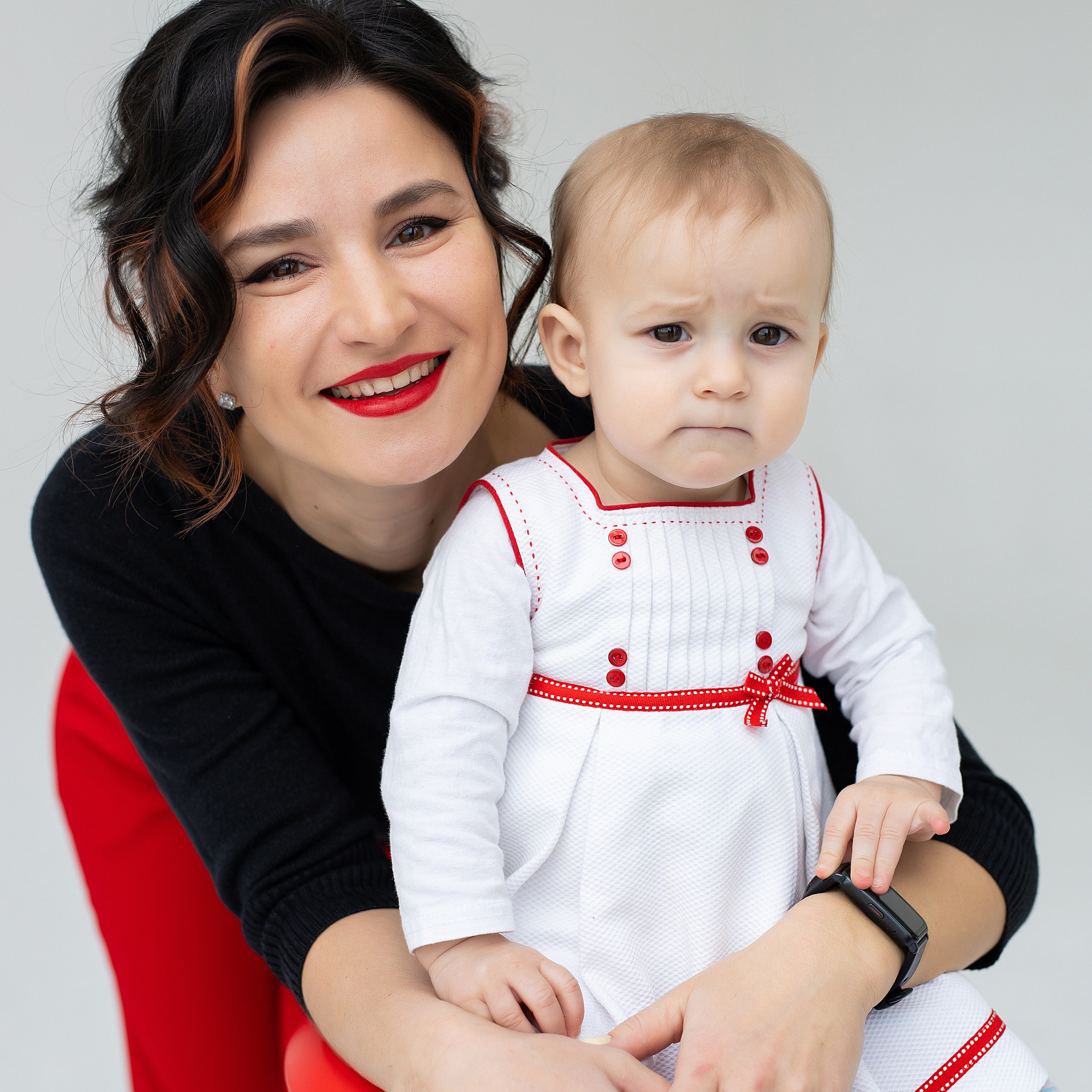 фотосессия для мамы и дочки в студии в  спб санкт-петербург