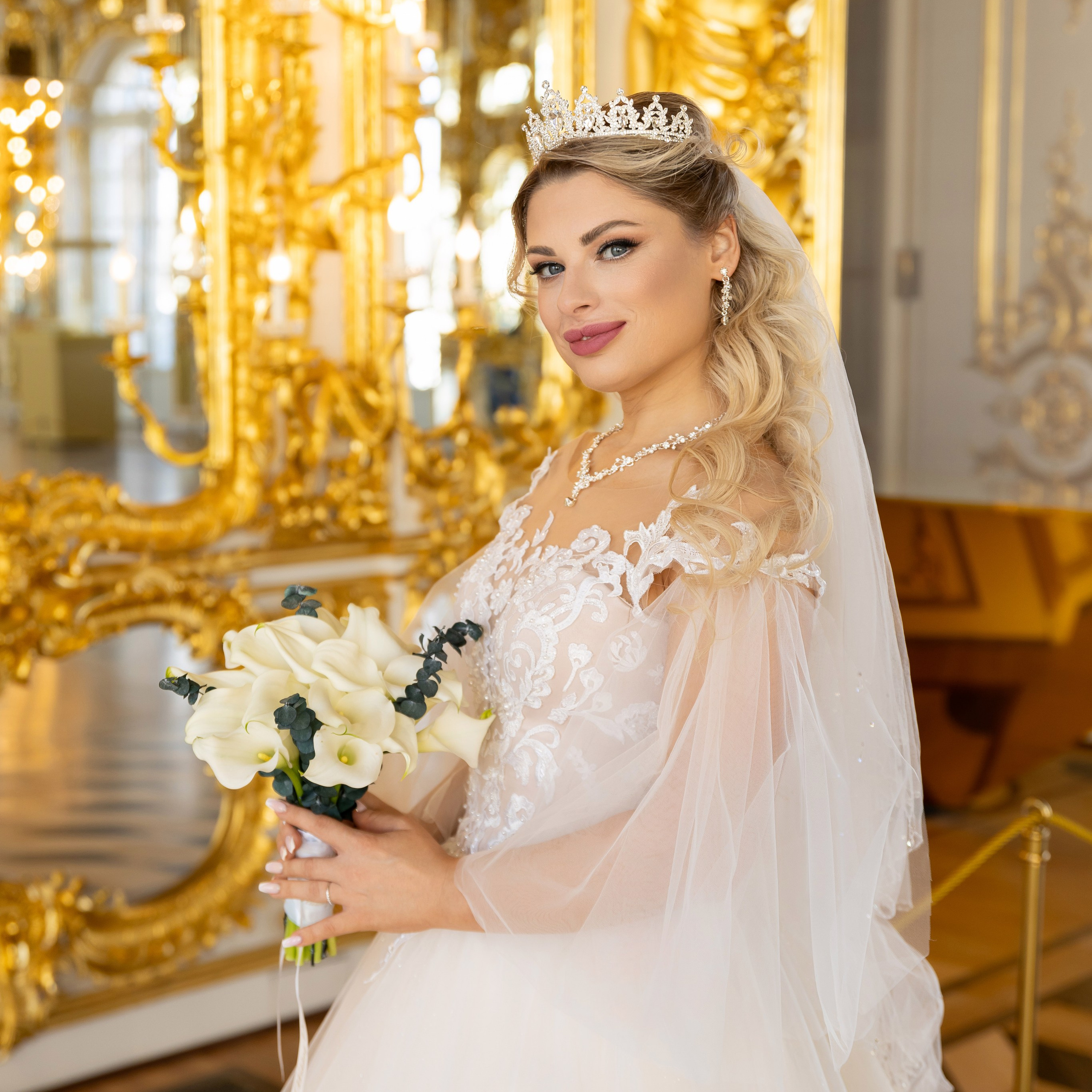 Свадебная фотосессия в Екатерининском дворце. Семейный и свадебный фотограф в Санкт-Петербурге Татьяна Швыкова