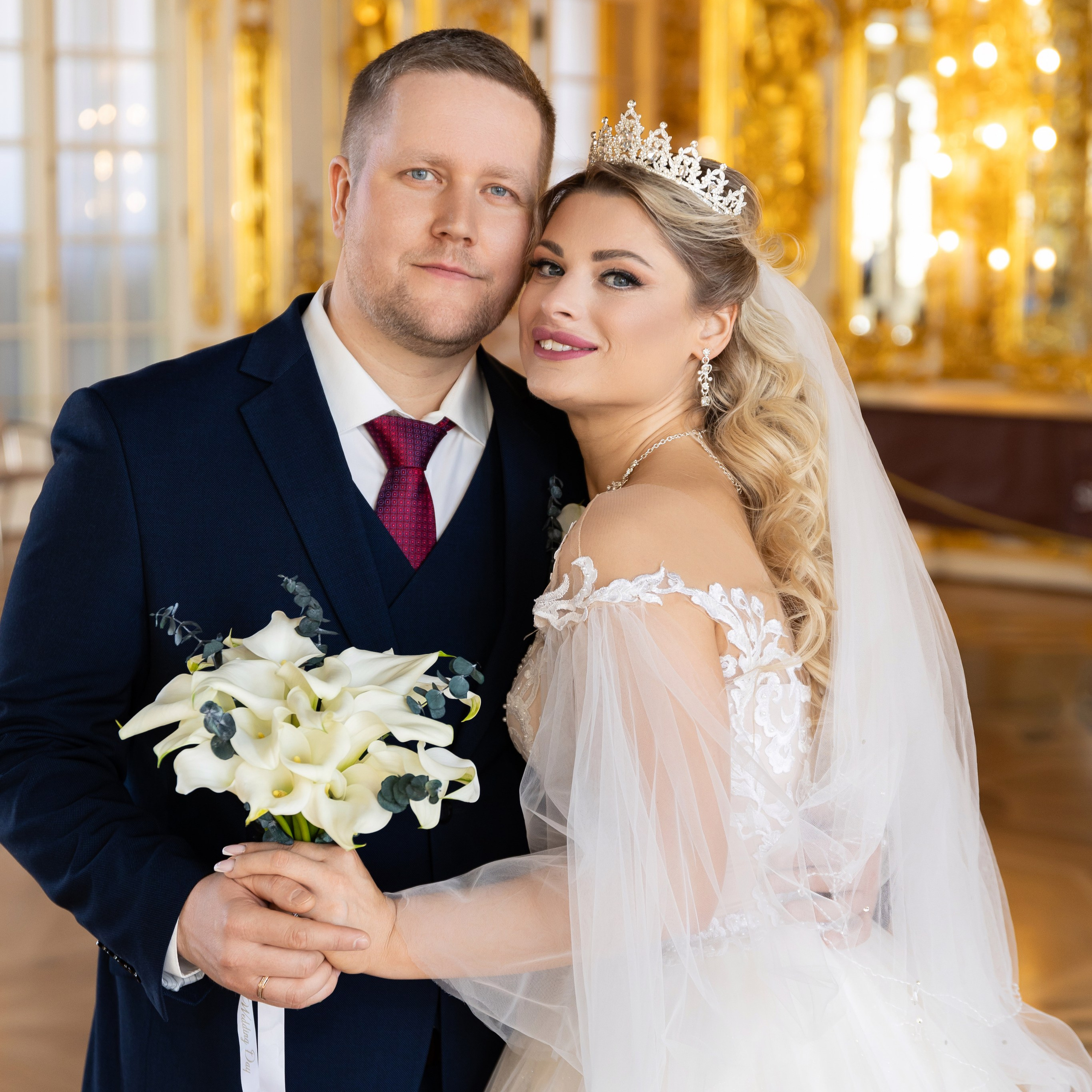 Свадебная фотосессия в Екатерининском дворце. Семейный и свадебный фотограф в Санкт-Петербурге Татьяна Швыкова