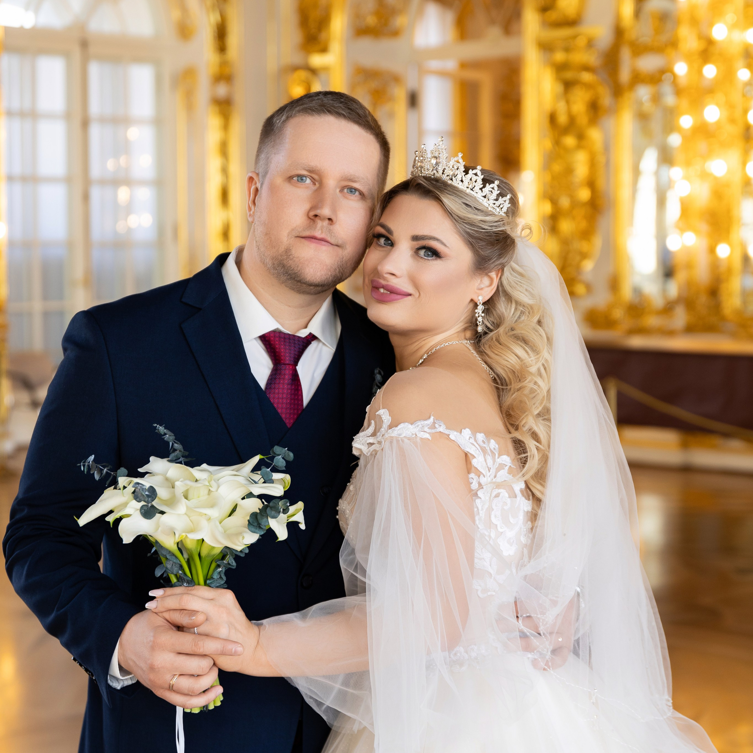Свадебная фотосессия в Екатерининском дворце. Семейный и свадебный фотограф в Санкт-Петербурге Татьяна Швыкова