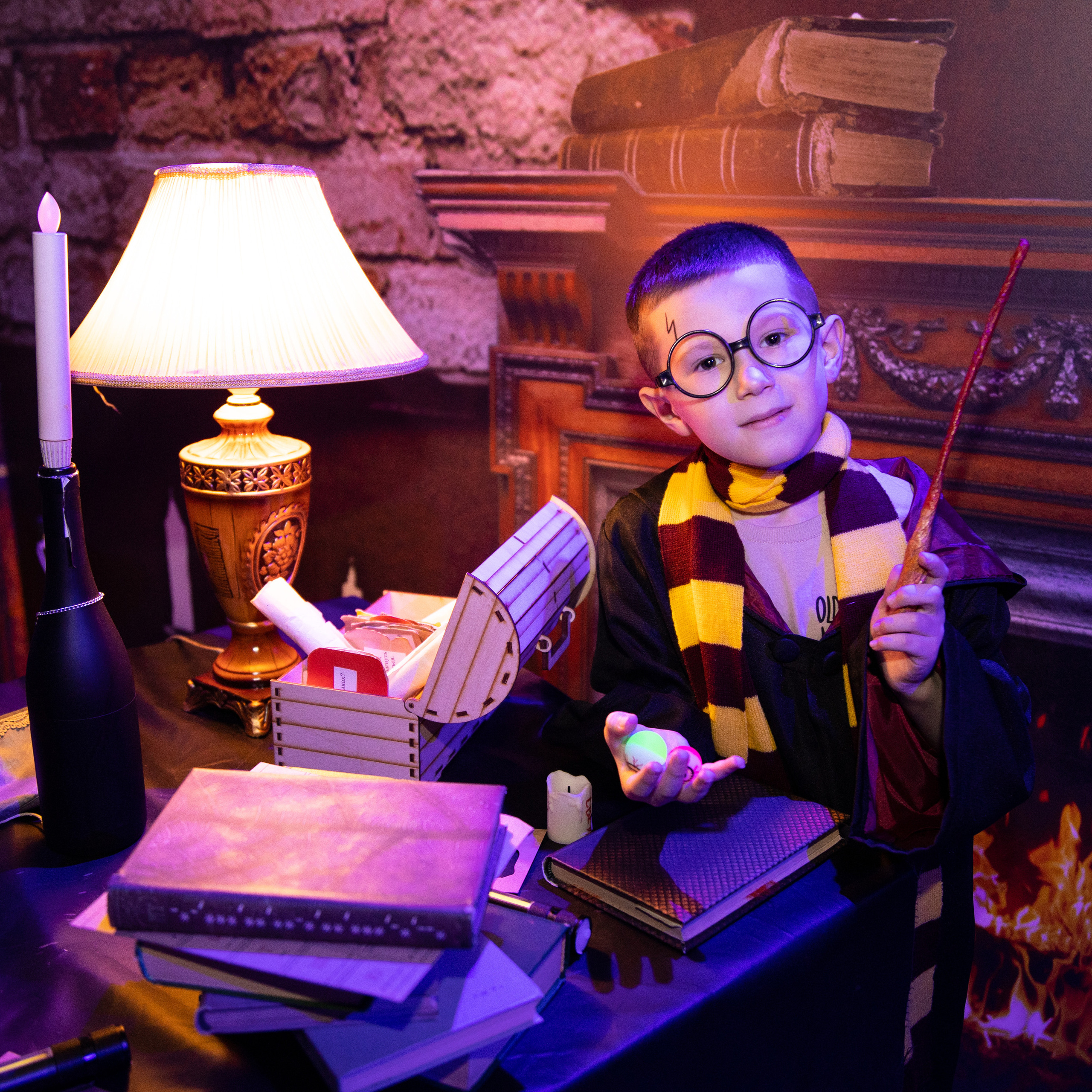 День рождения в стиле Гарри Поттер. Семейный и свадебный фотограф в Санкт-Петербурге Татьяна Швыкова