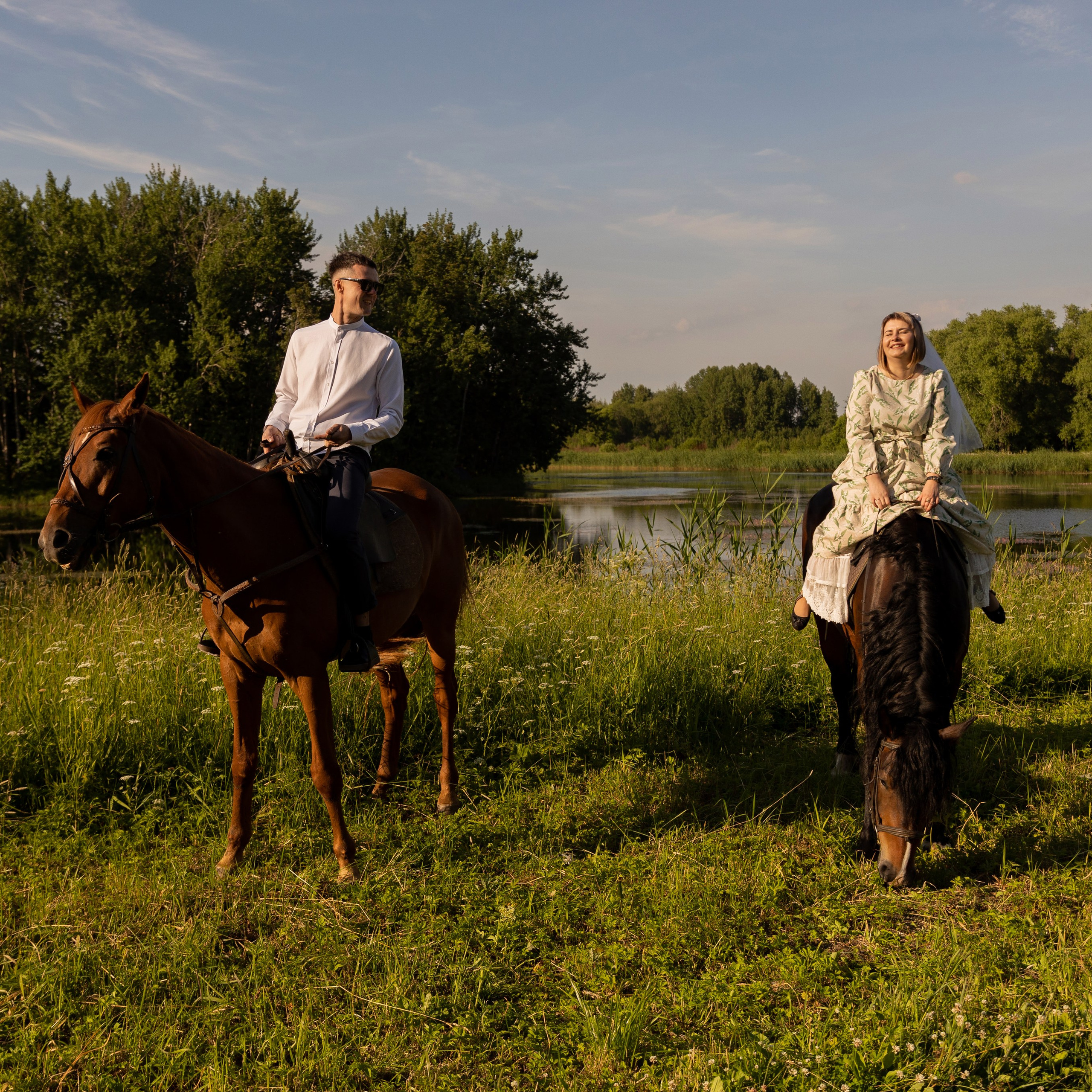 Фотопрогулка на лошадях. Семейный и свадебный фотограф в Санкт-Петербурге Татьяна Швыкова