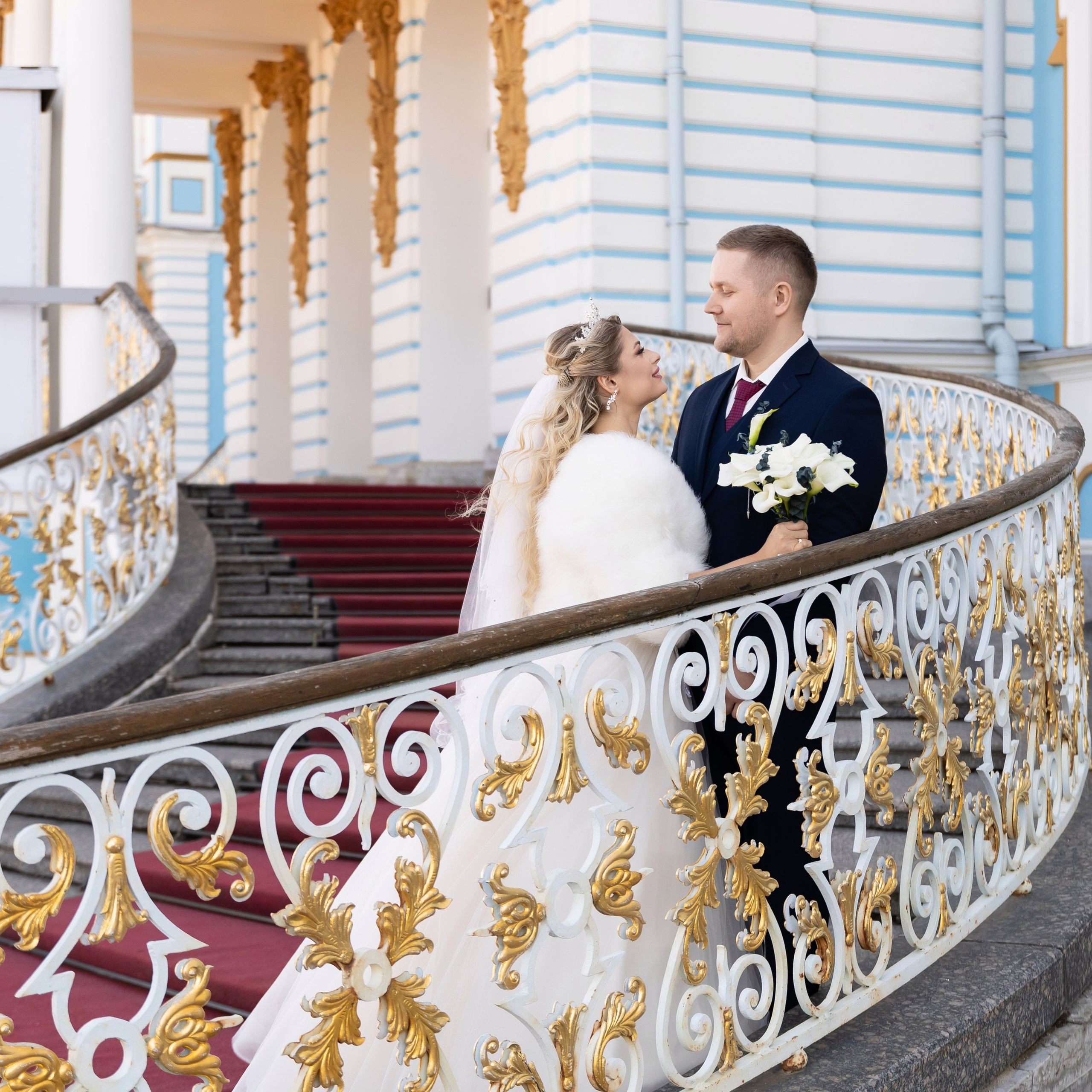 Свадебная фотосессия в Екатерининском дворце. Семейный и свадебный фотограф в Санкт-Петербурге Татьяна Швыкова