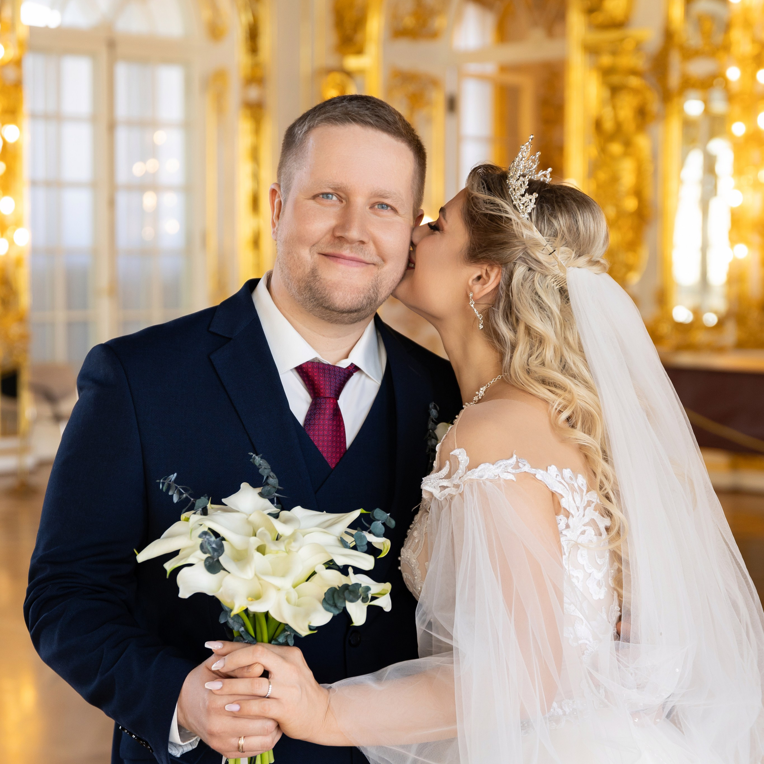 Свадебная фотосессия в Екатерининском дворце. Семейный и свадебный фотограф в Санкт-Петербурге Татьяна Швыкова