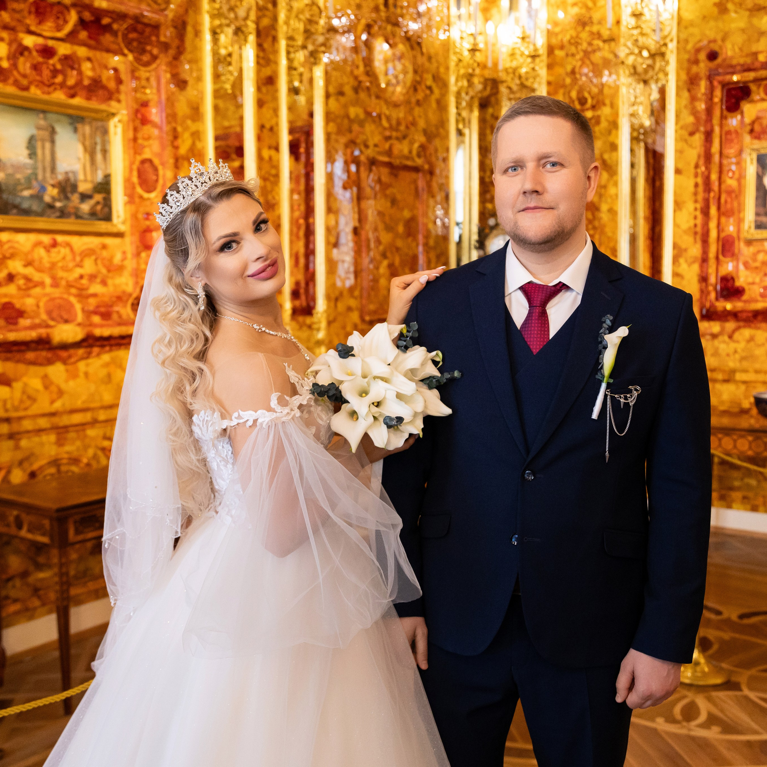 Свадебная фотосессия в Екатерининском дворце. Семейный и свадебный фотограф в Санкт-Петербурге Татьяна Швыкова