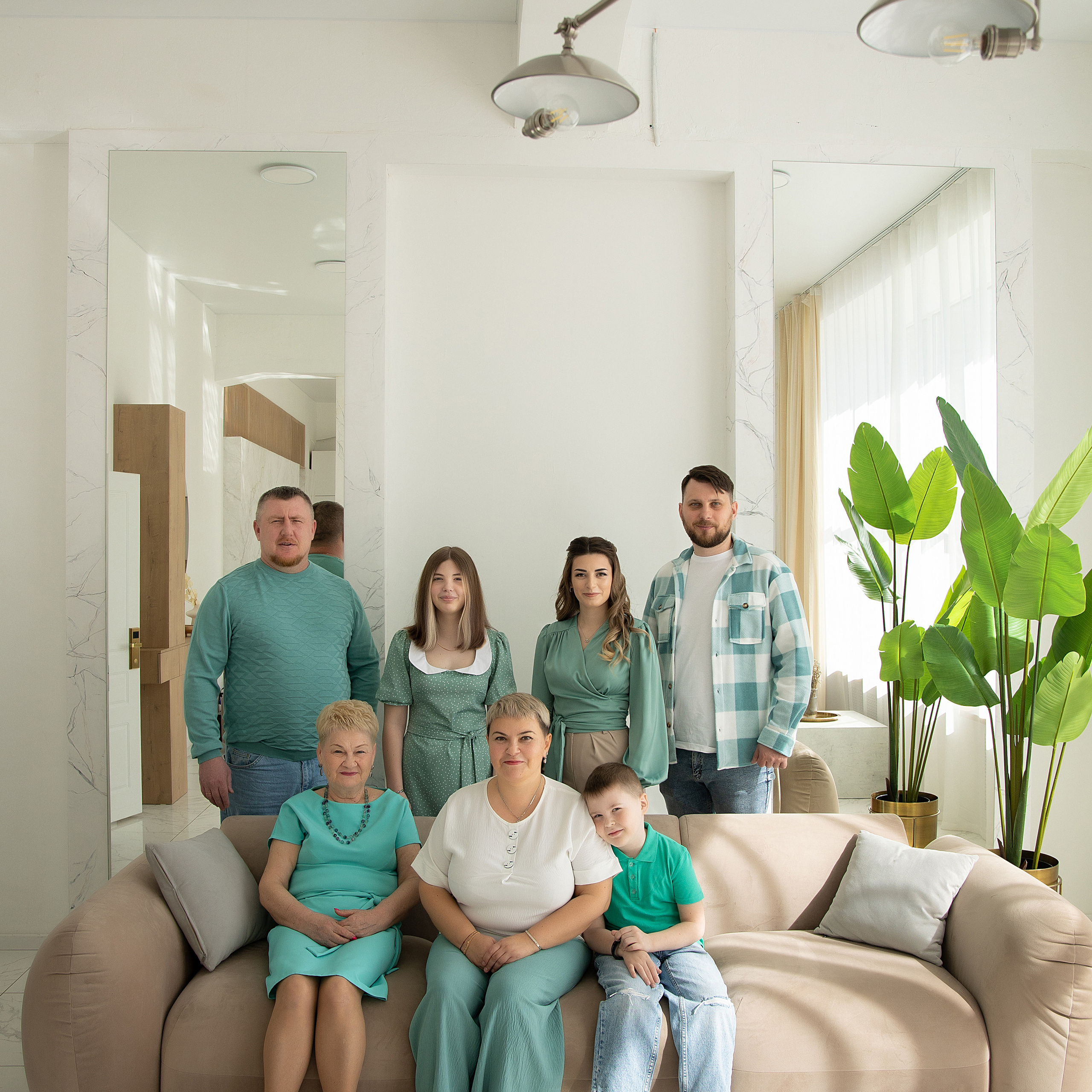 Фотосессия для большой семьи. Семейный и свадебный фотограф в Санкт-Петербурге Татьяна Швыкова