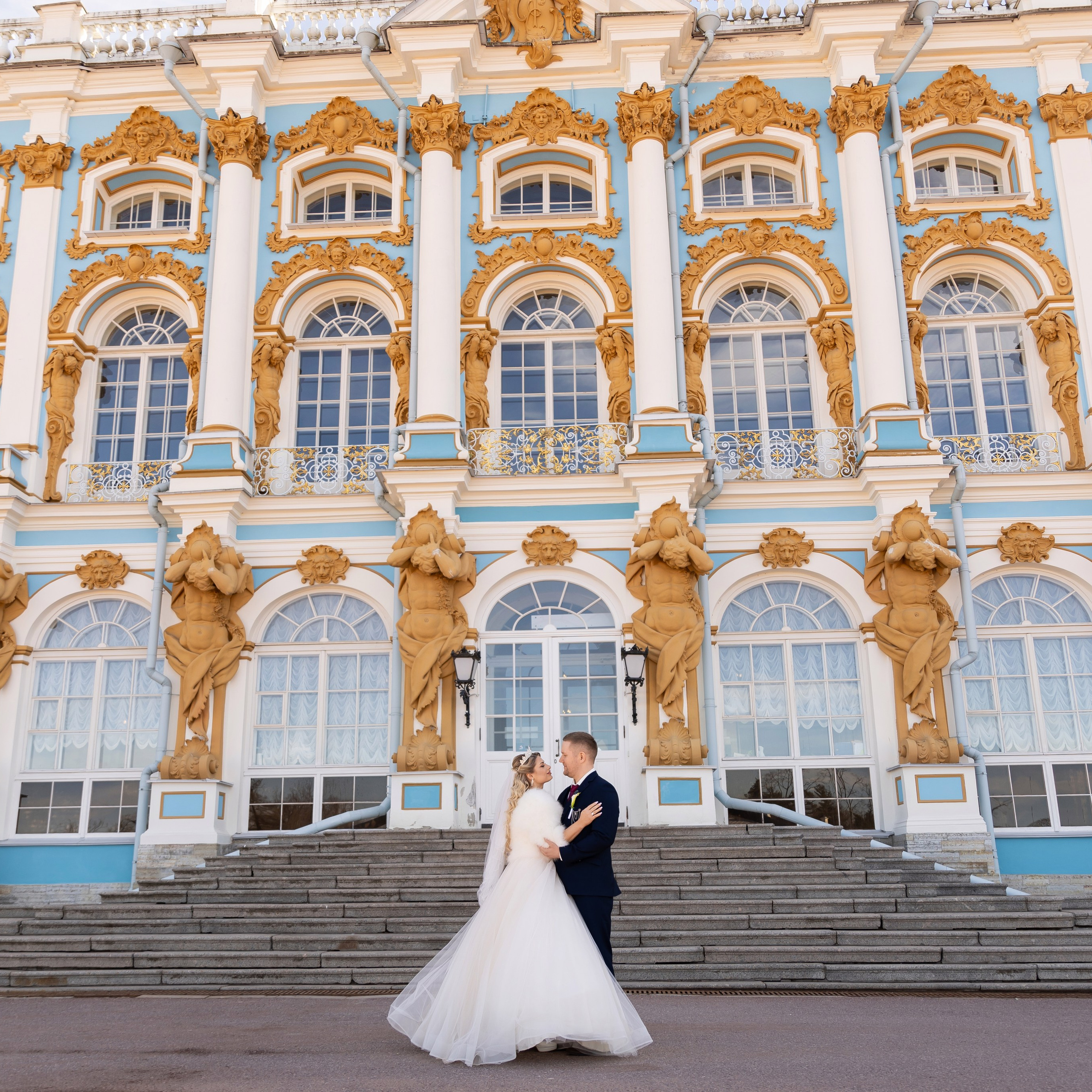 Свадебная фотосессия в Екатерининском дворце. Семейный и свадебный фотограф в Санкт-Петербурге Татьяна Швыкова