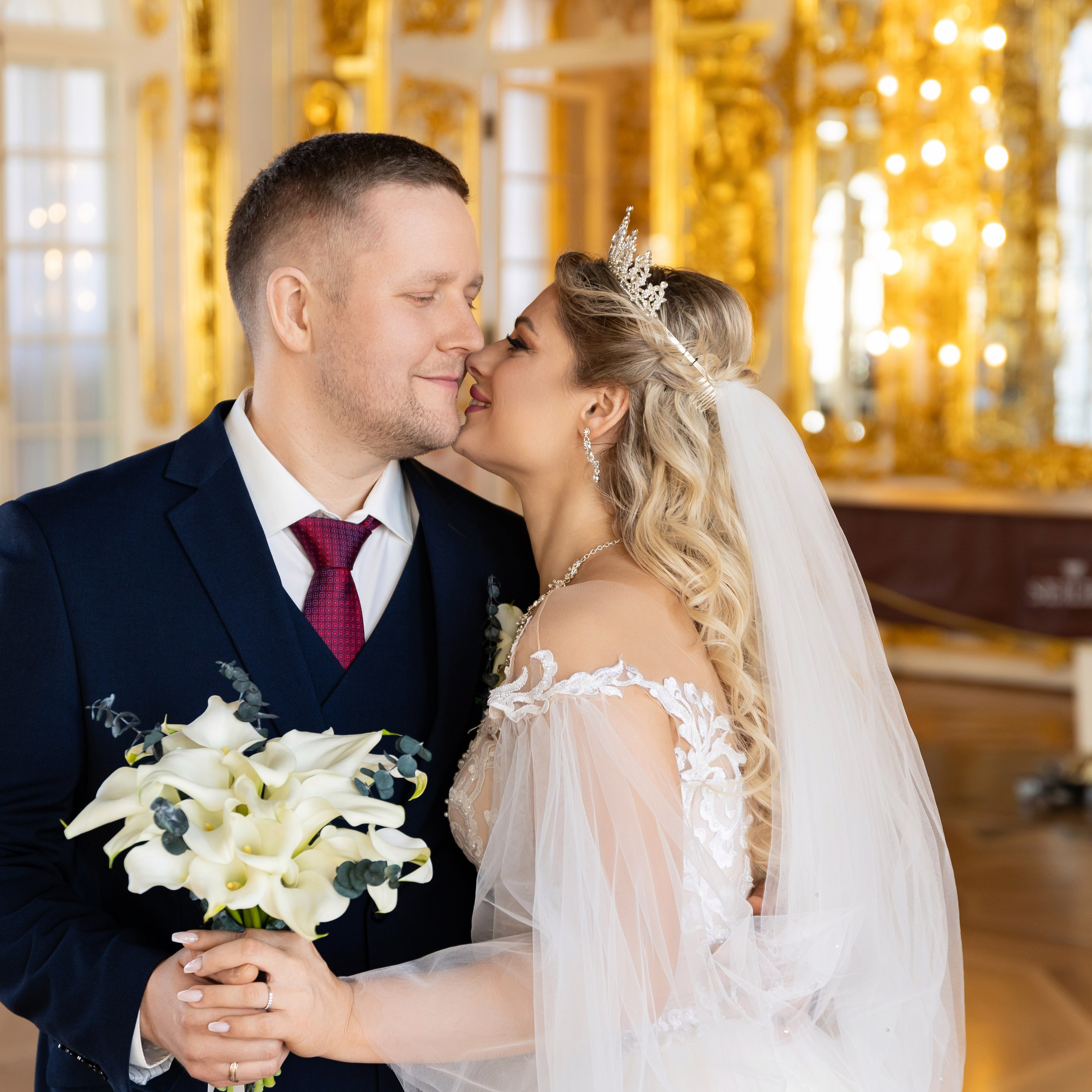 Свадебная фотосессия в Екатерининском дворце. Семейный и свадебный фотограф в Санкт-Петербурге Татьяна Швыкова