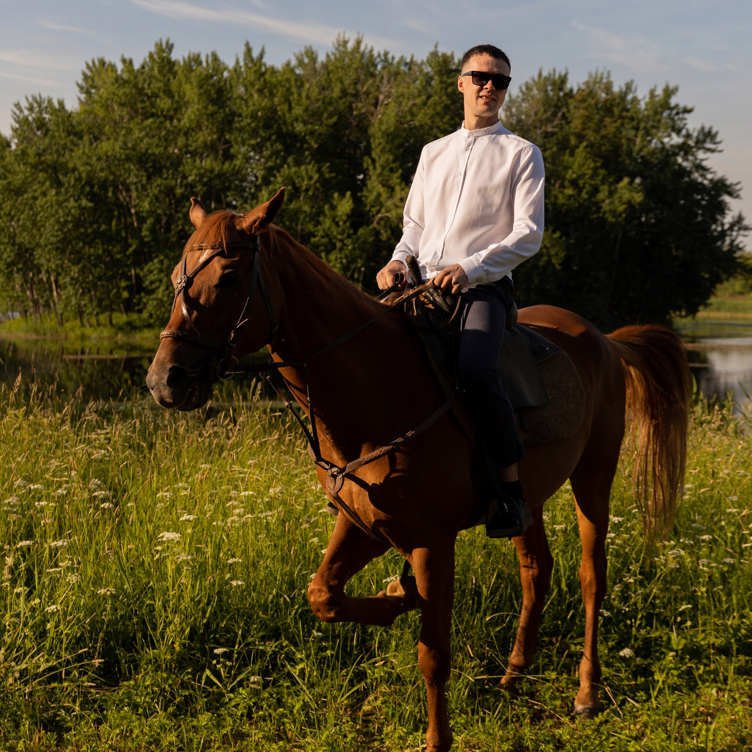 Фотопрогулка на лошадях. Семейный и свадебный фотограф в Санкт-Петербурге Татьяна Швыкова
