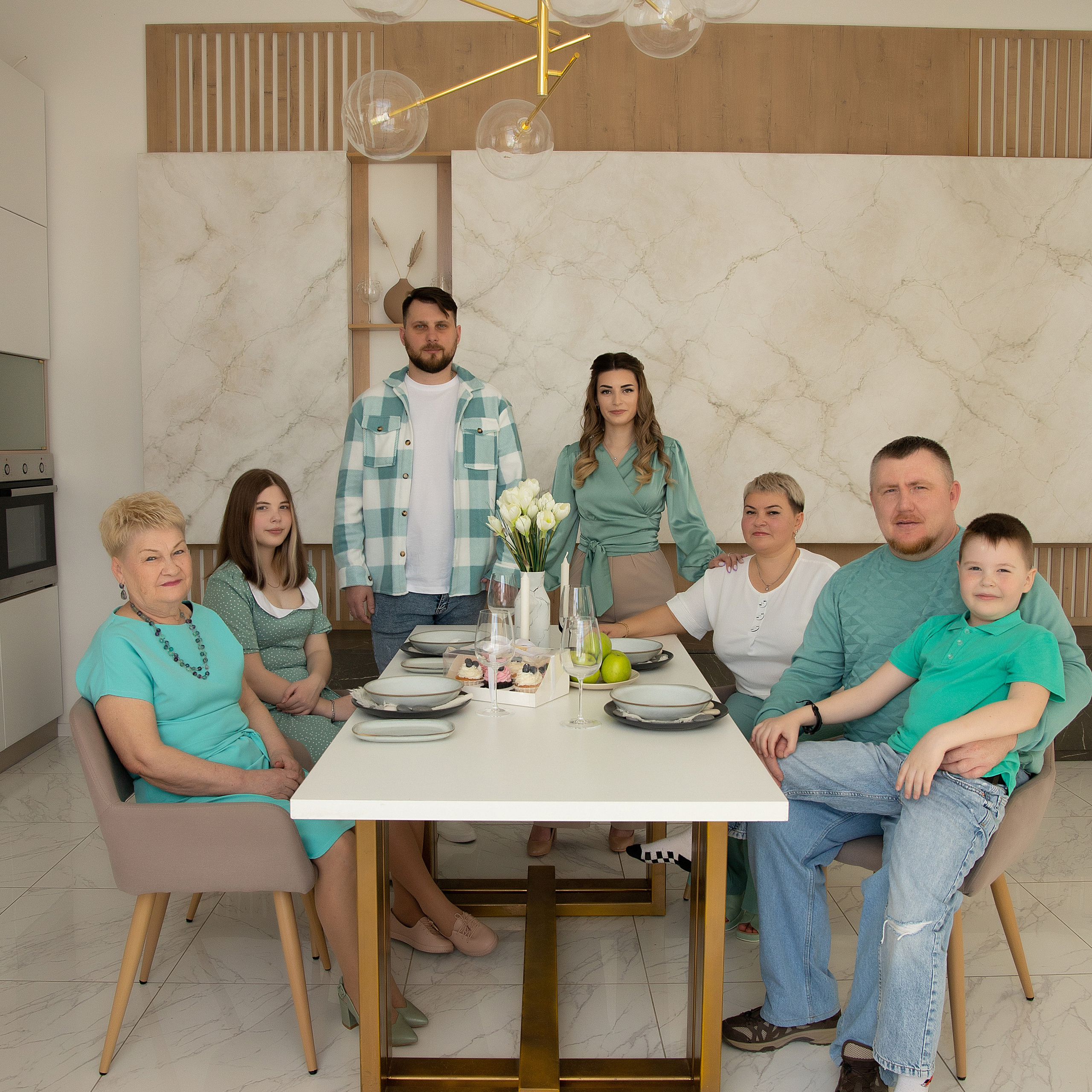 Фотосессия для большой семьи. Семейный и свадебный фотограф в Санкт-Петербурге Татьяна Швыкова