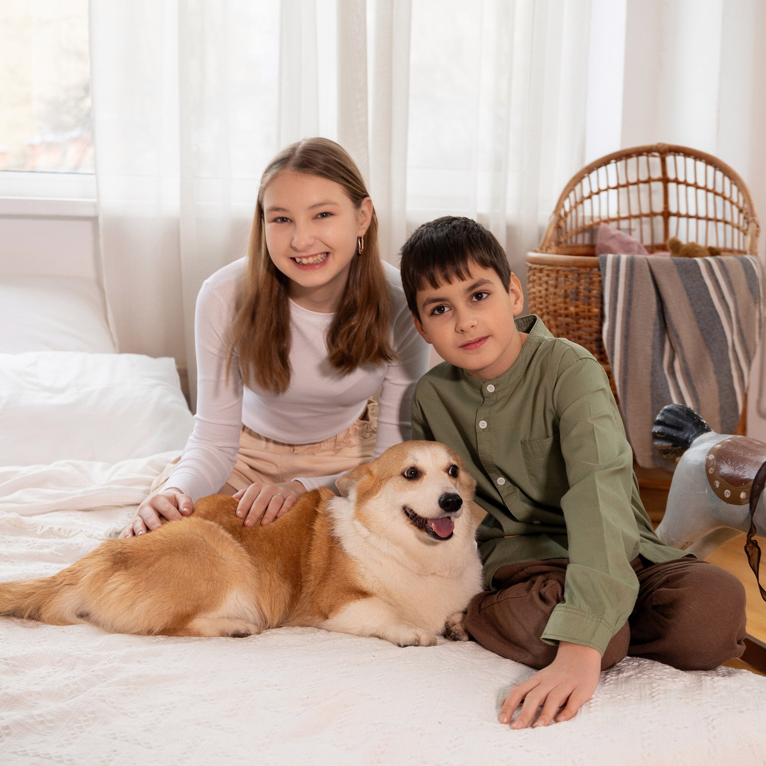 Фотосессия с корги. Семейный и свадебный фотограф в Санкт-Петербурге Татьяна Швыкова