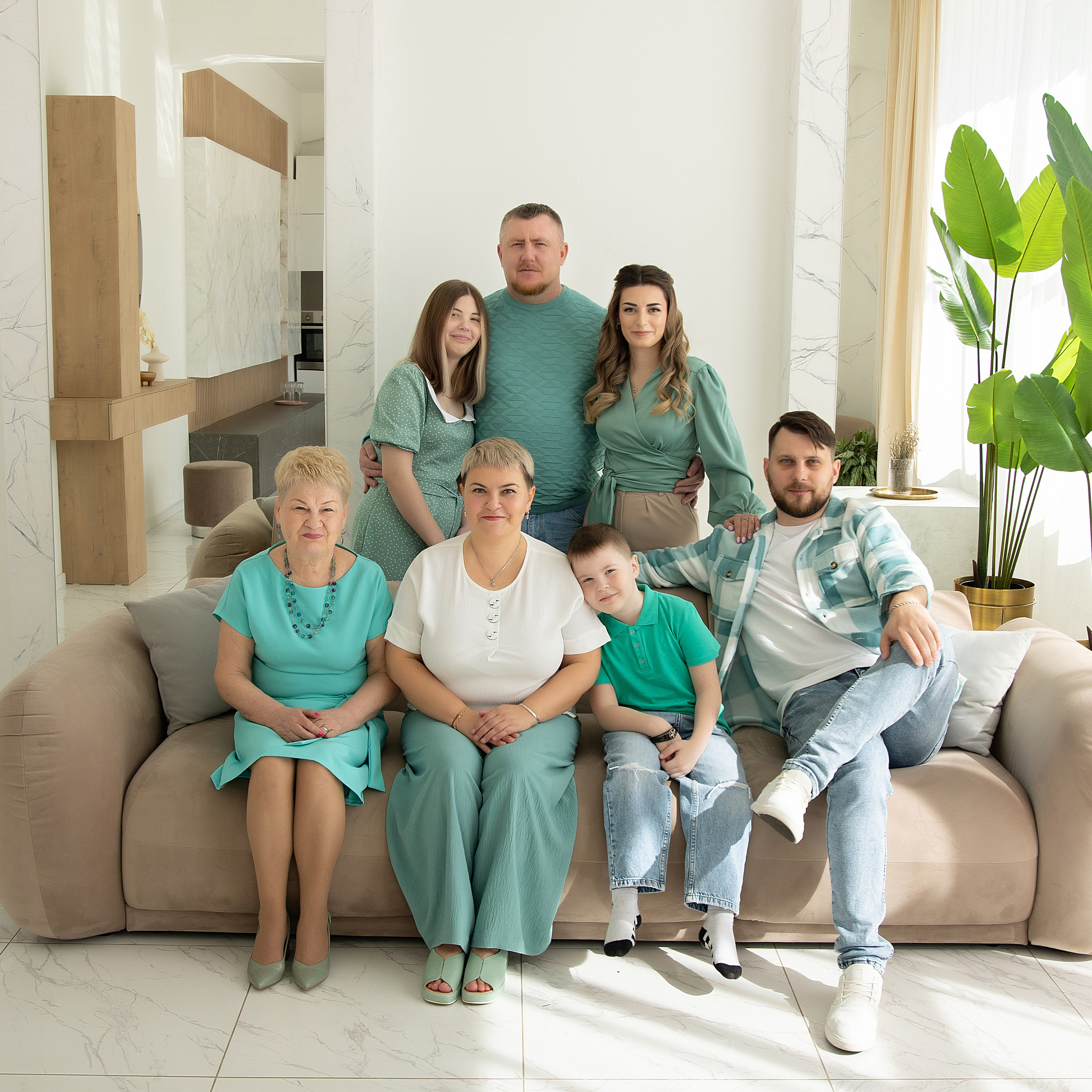 Фотосессия для большой семьи