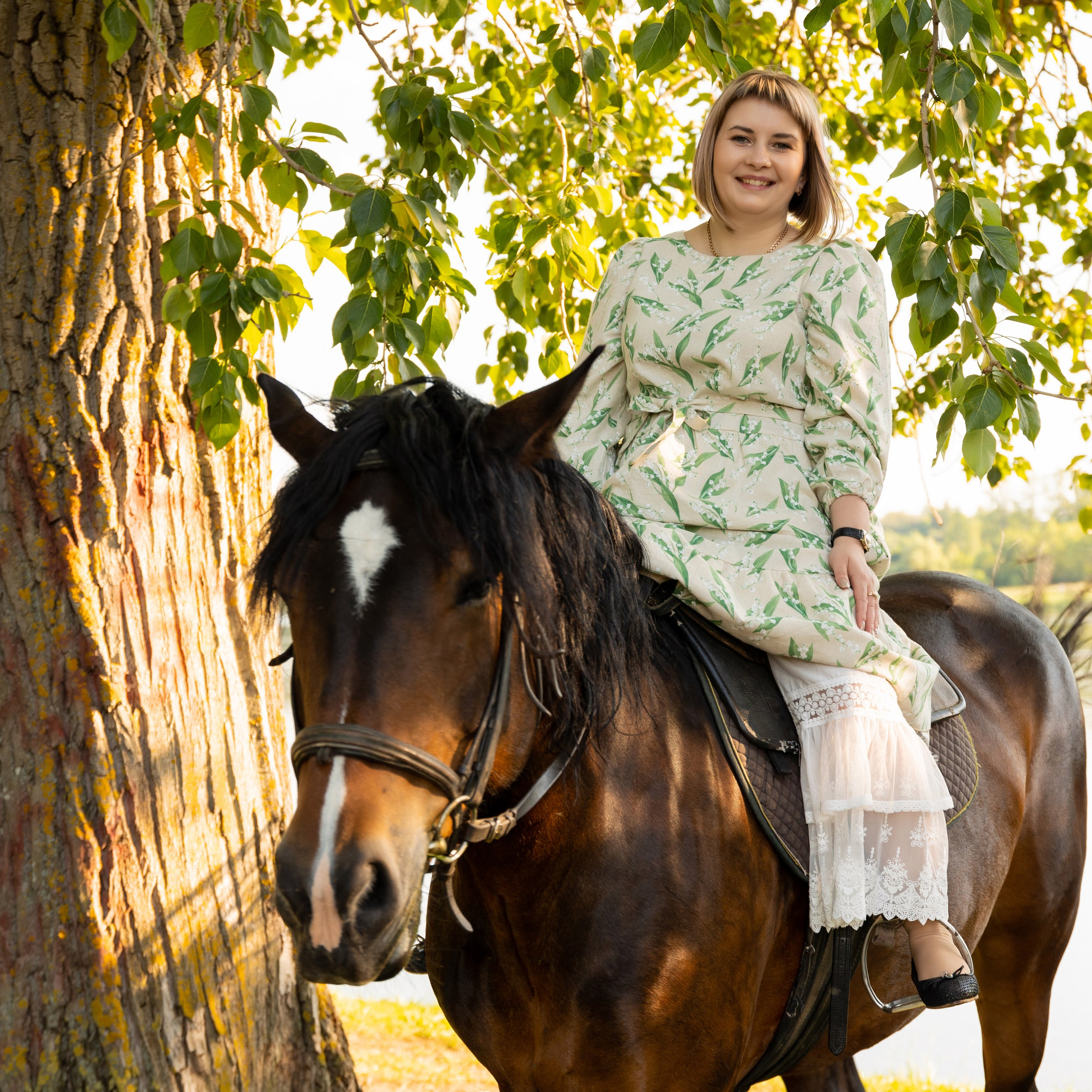 Фотопрогулка на лошадях. Семейный и свадебный фотограф в Санкт-Петербурге Татьяна Швыкова