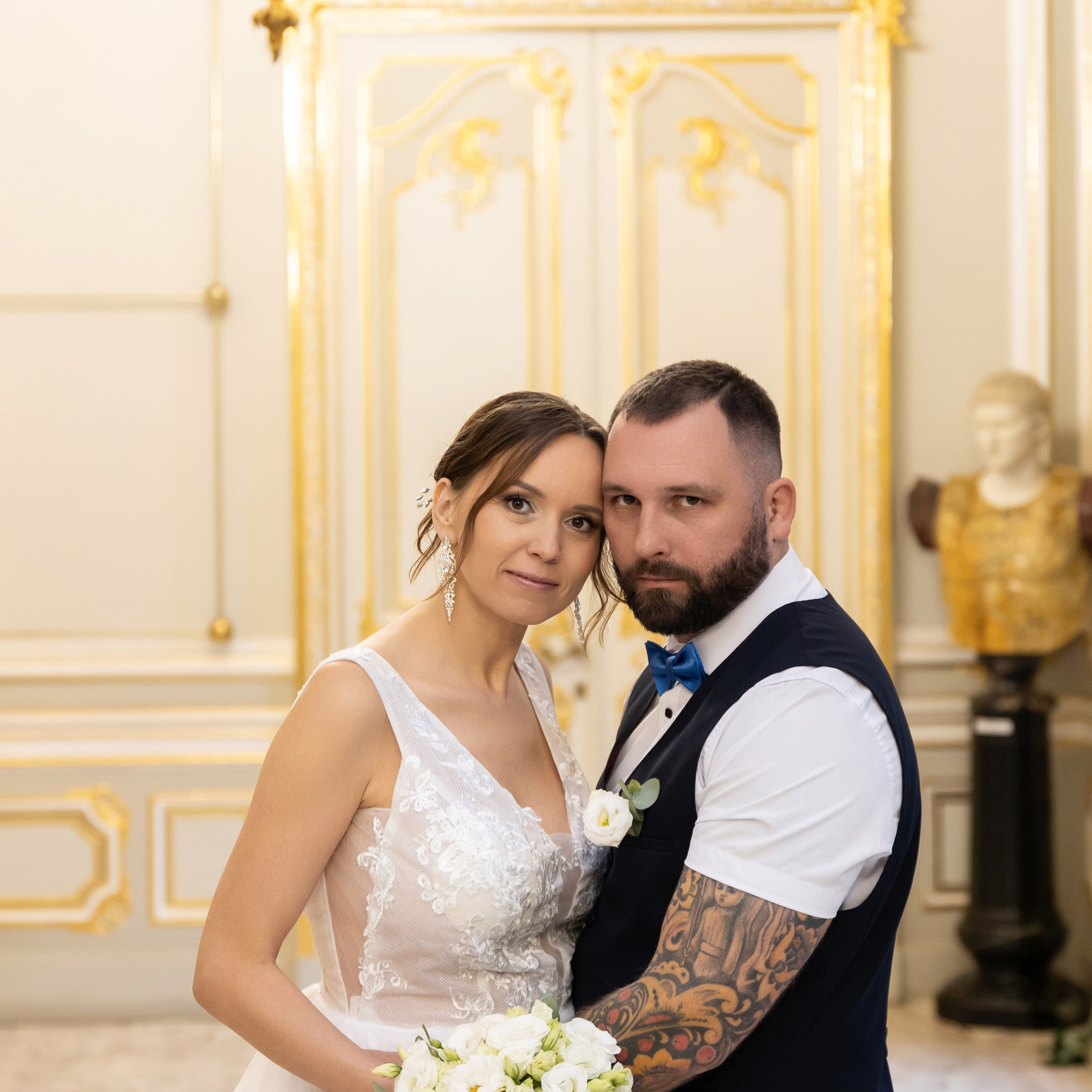 Свадебная фотосессия в Особняке Половцова. Семейный и свадебный фотограф в Санкт-Петербурге Татьяна Швыкова