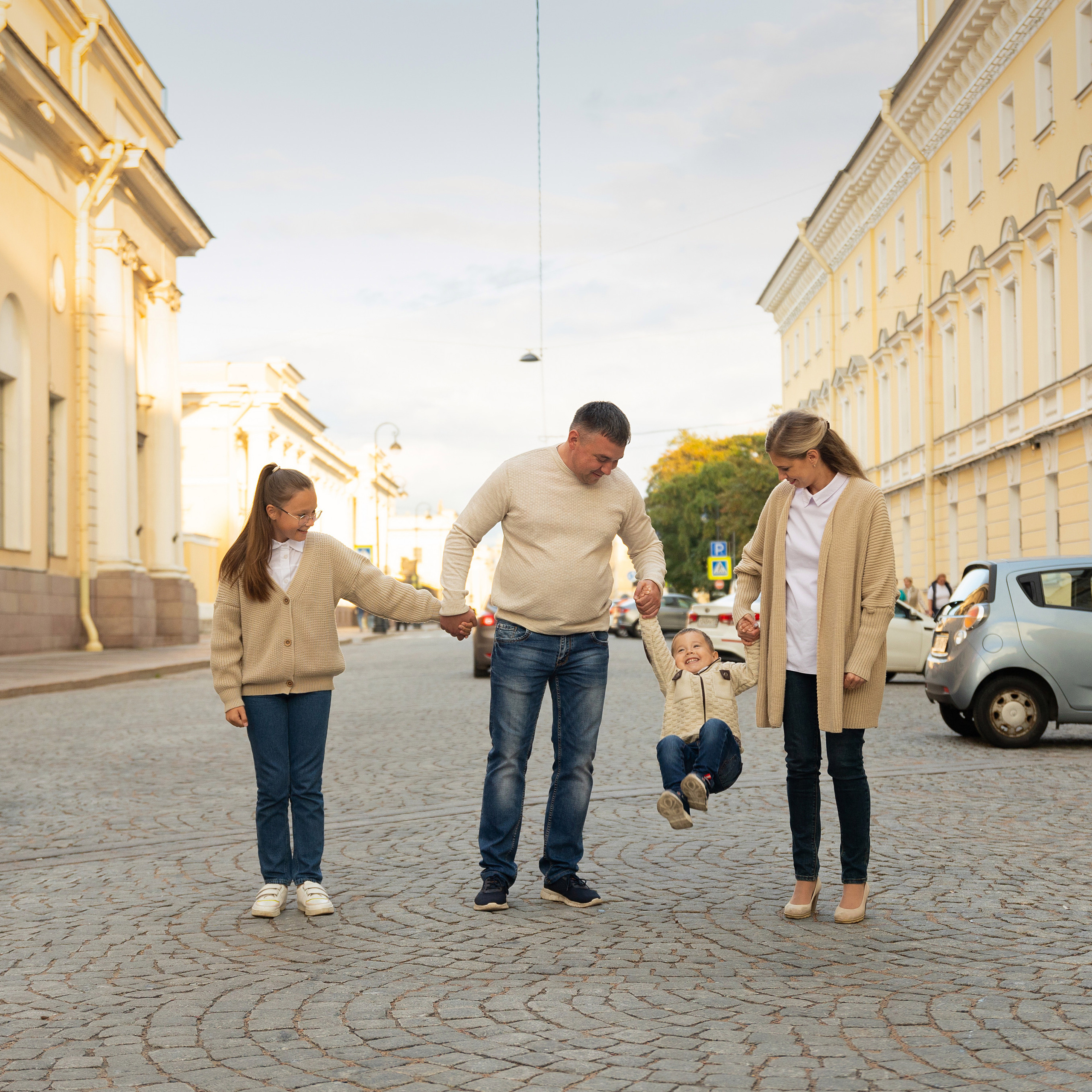 Фотопрогулка в центре города. Семейный и свадебный фотограф в Санкт-Петербурге Татьяна Швыкова